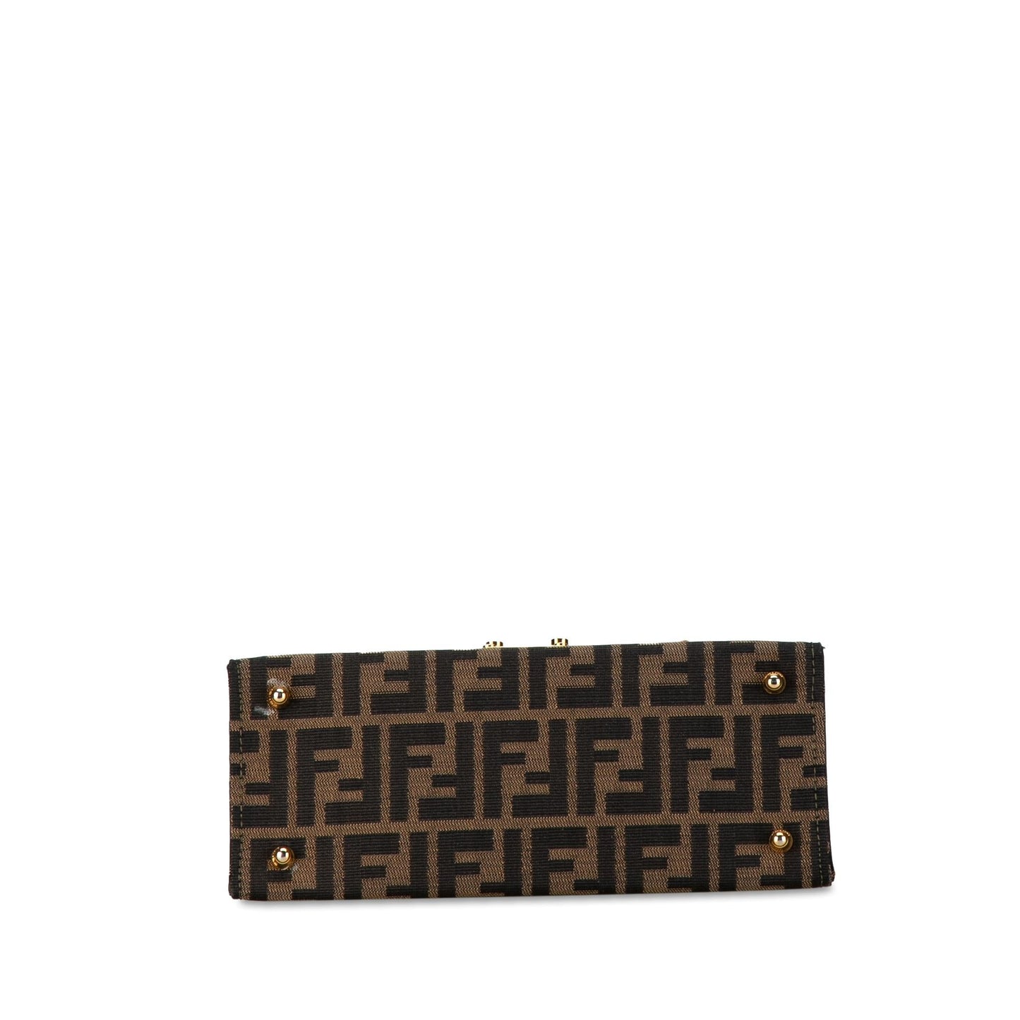 Fendi Zucca Canvas Front Pocket Tote (Ms185y)