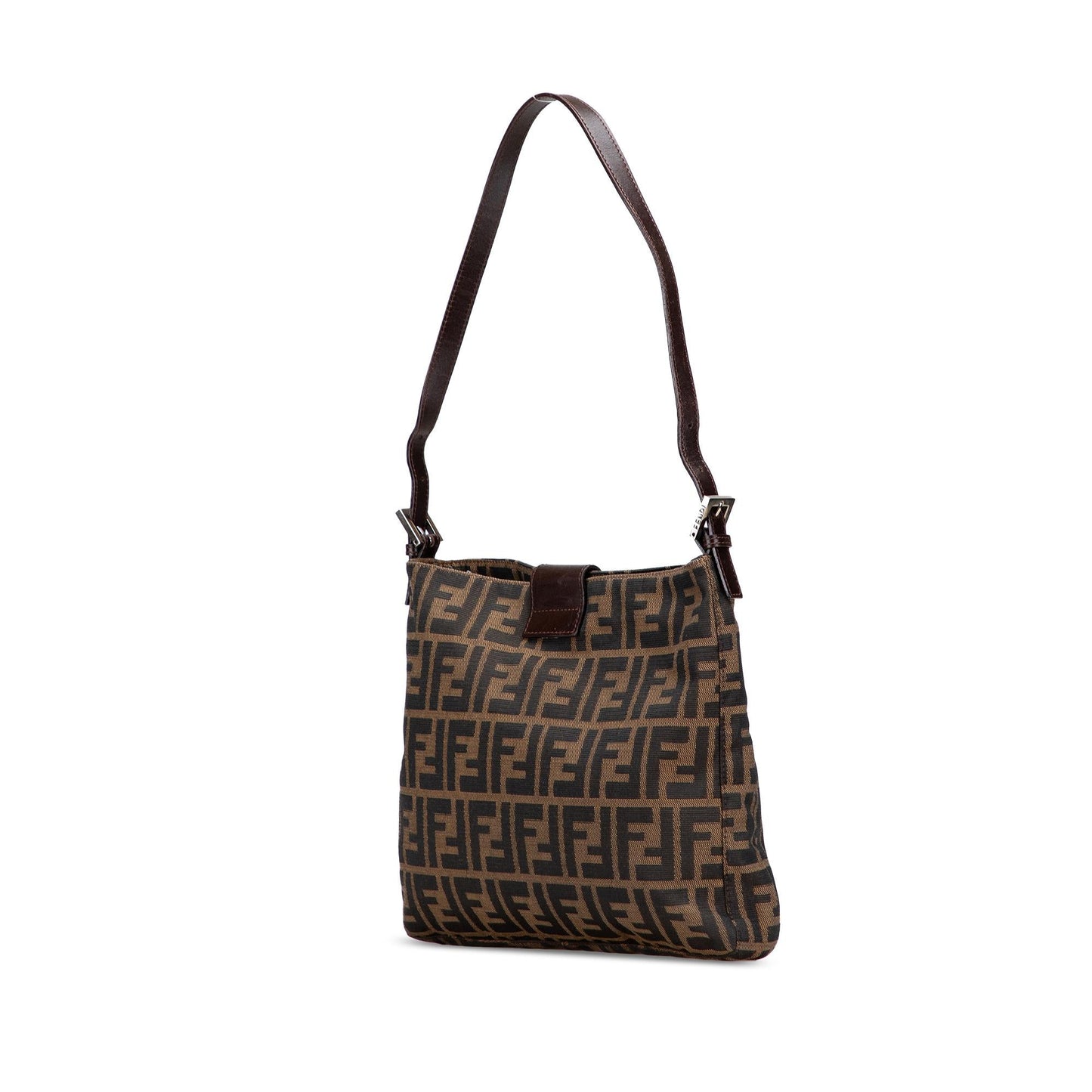 Fendi Medium Leather Geometric Degrade 2Jours Satchel