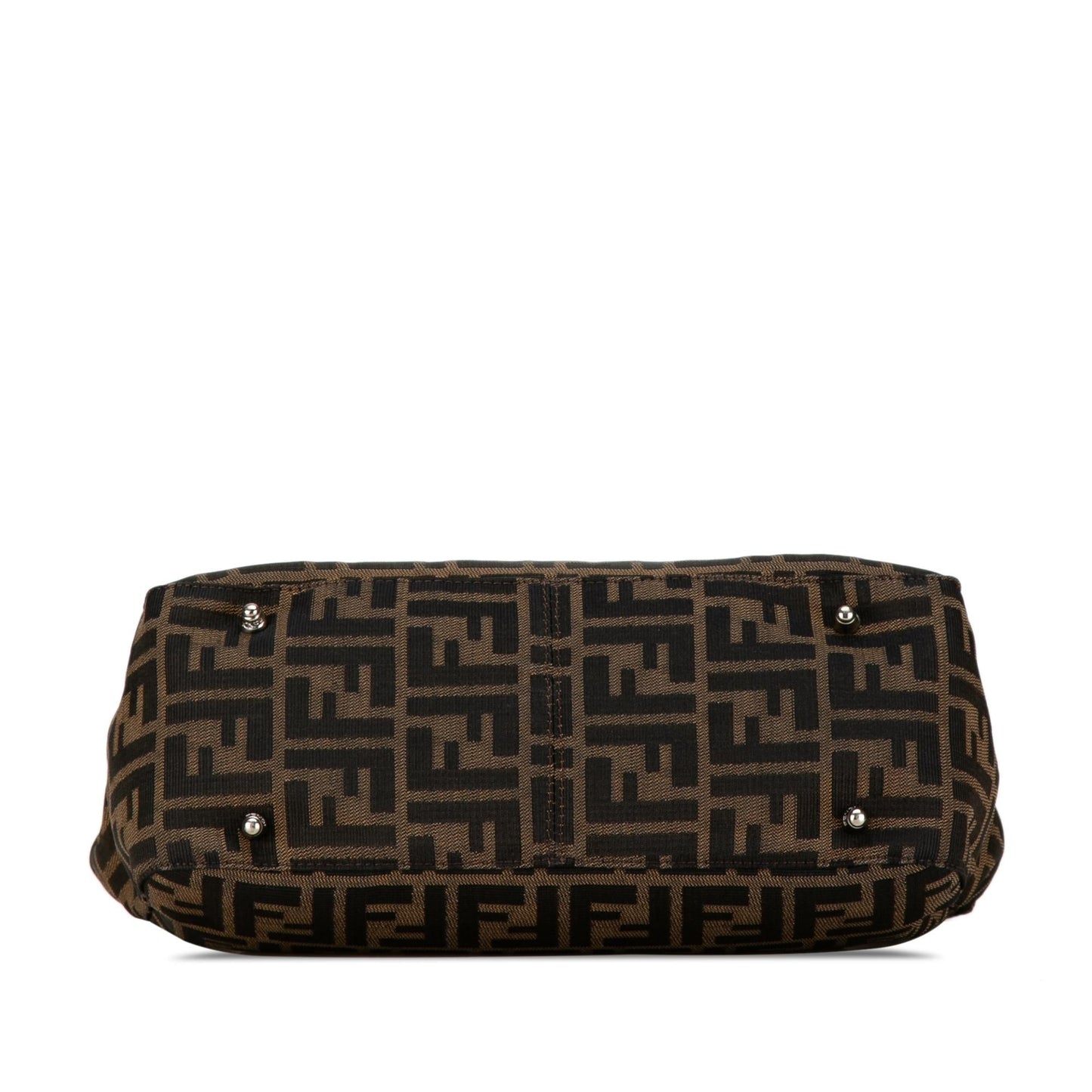 Fendi Zucca Canvas Twins Tote (0O3Ibz)