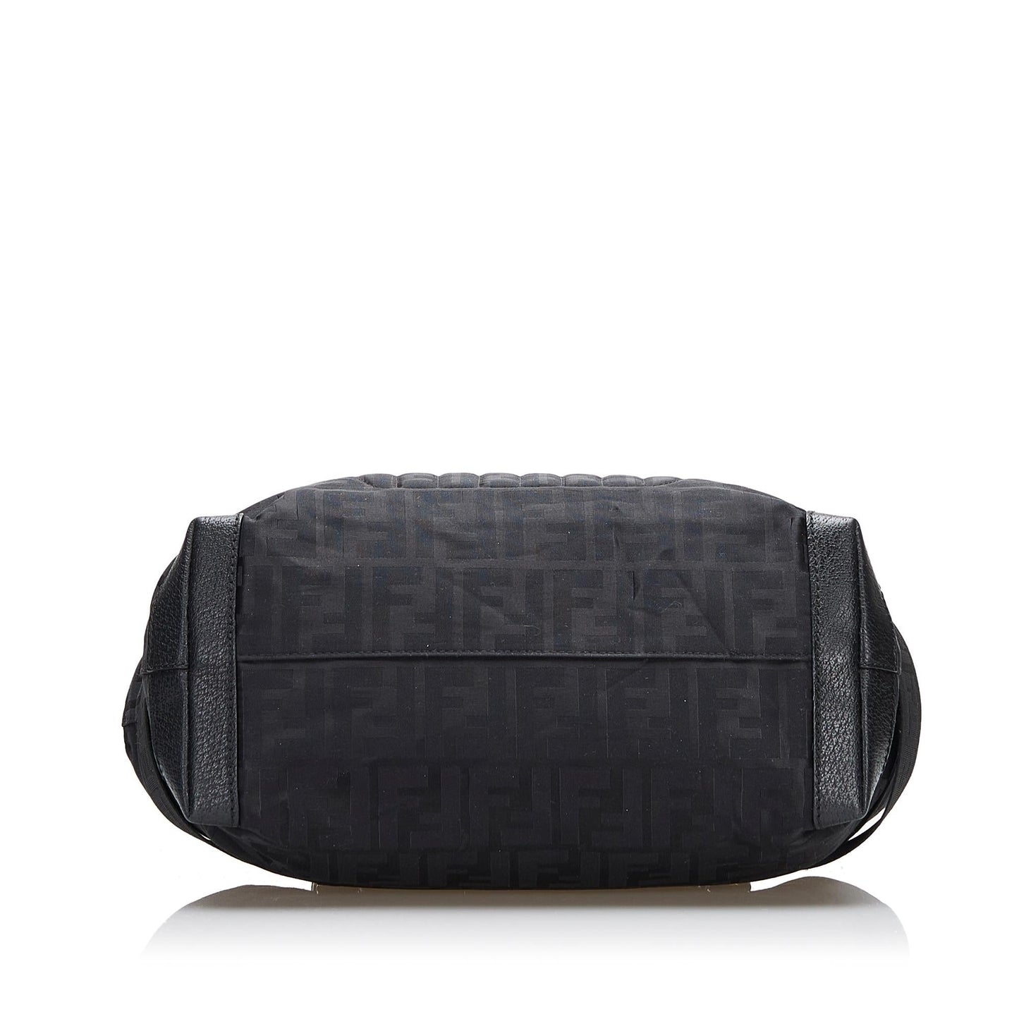 Fendi Zucca Nylon Zip Code Handbag (y6NeOn)