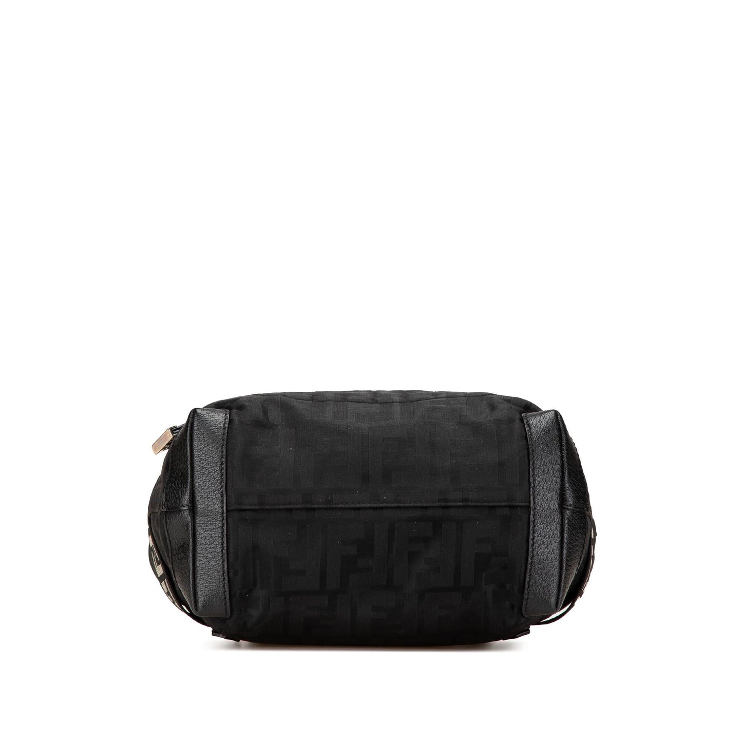 Fendi Leather Debossed Logo Bucket Bag