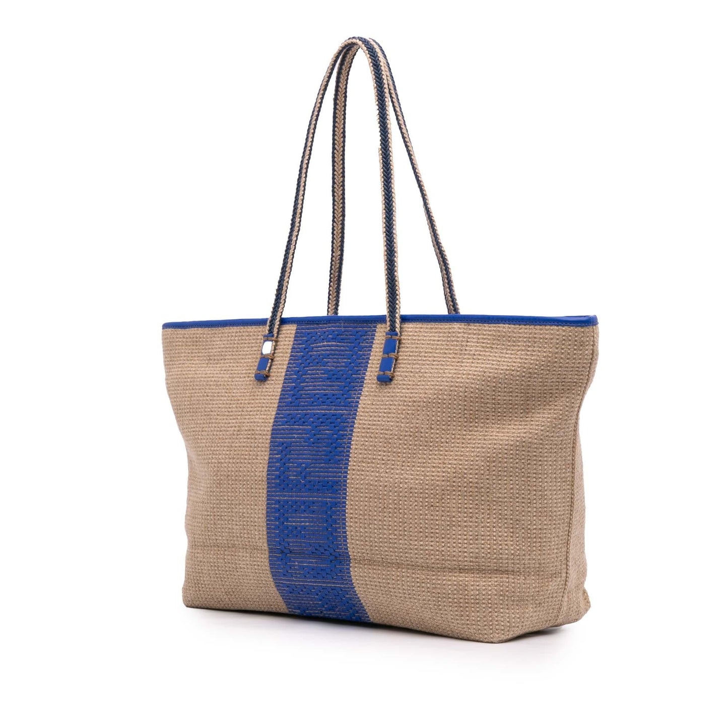 Fendi Medium Zucca Canvas Roll Tote