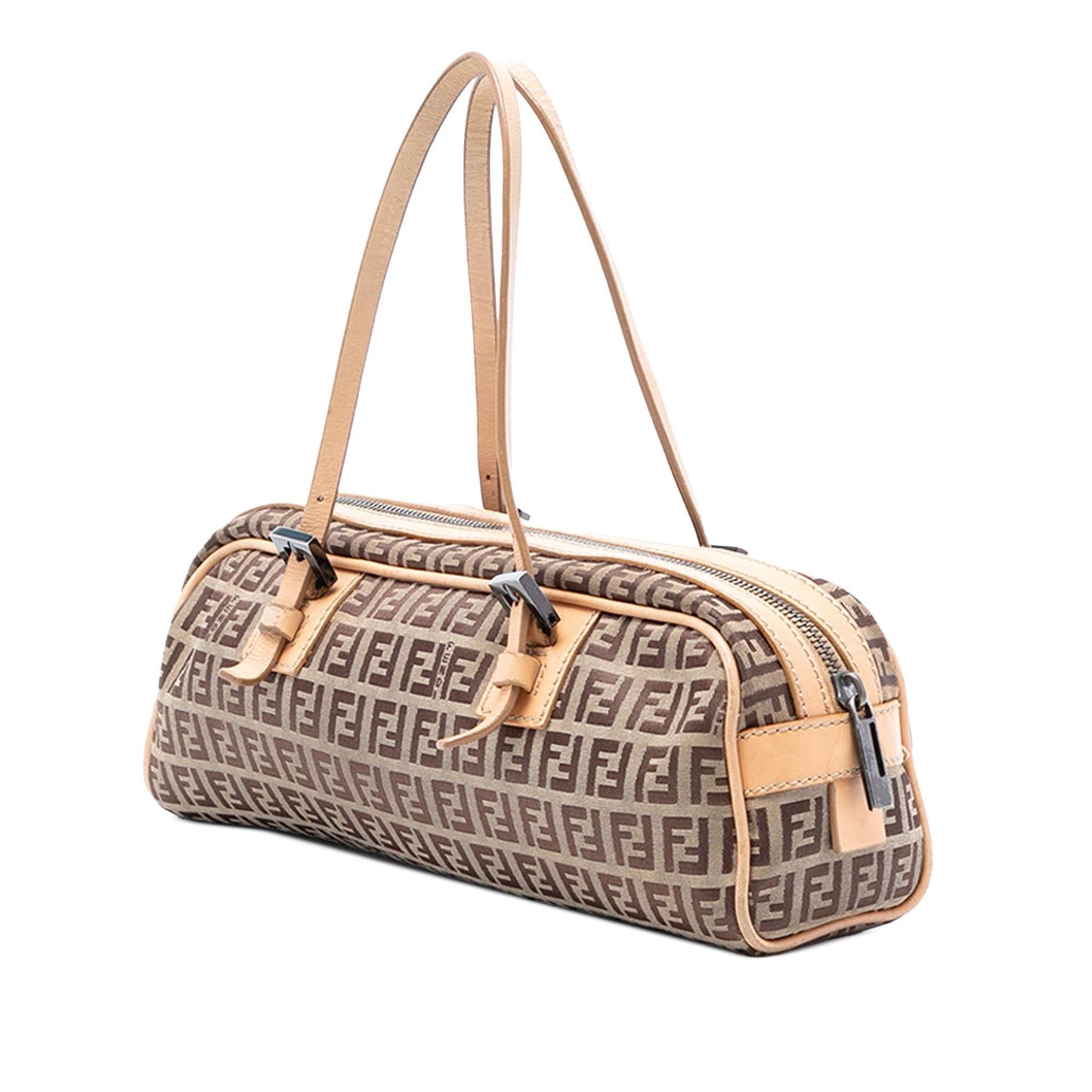 Fendi Zucchino Canvas Handbag