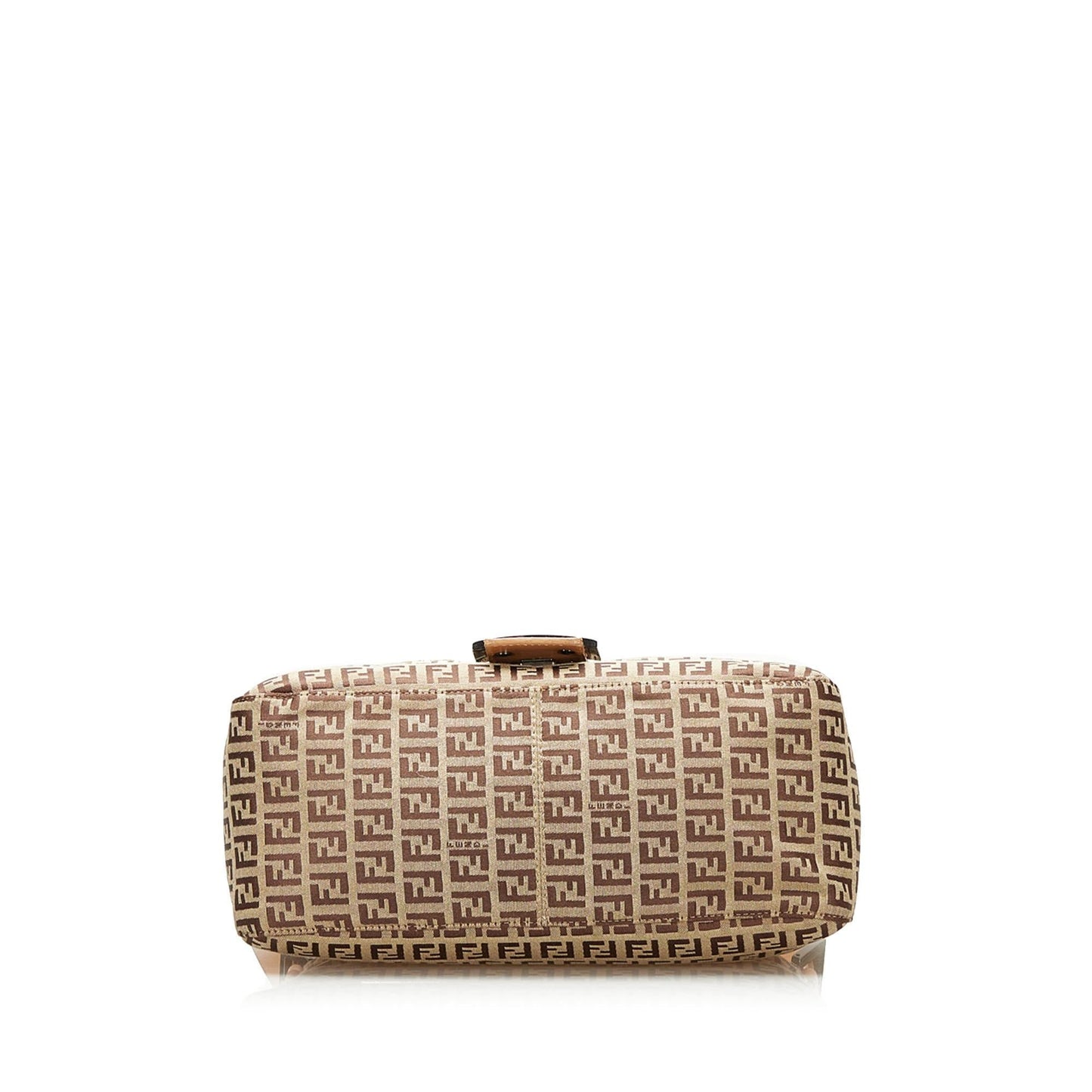 Fendi Zucchino Canvas Mamma Forever Shoulder Bag (36065)