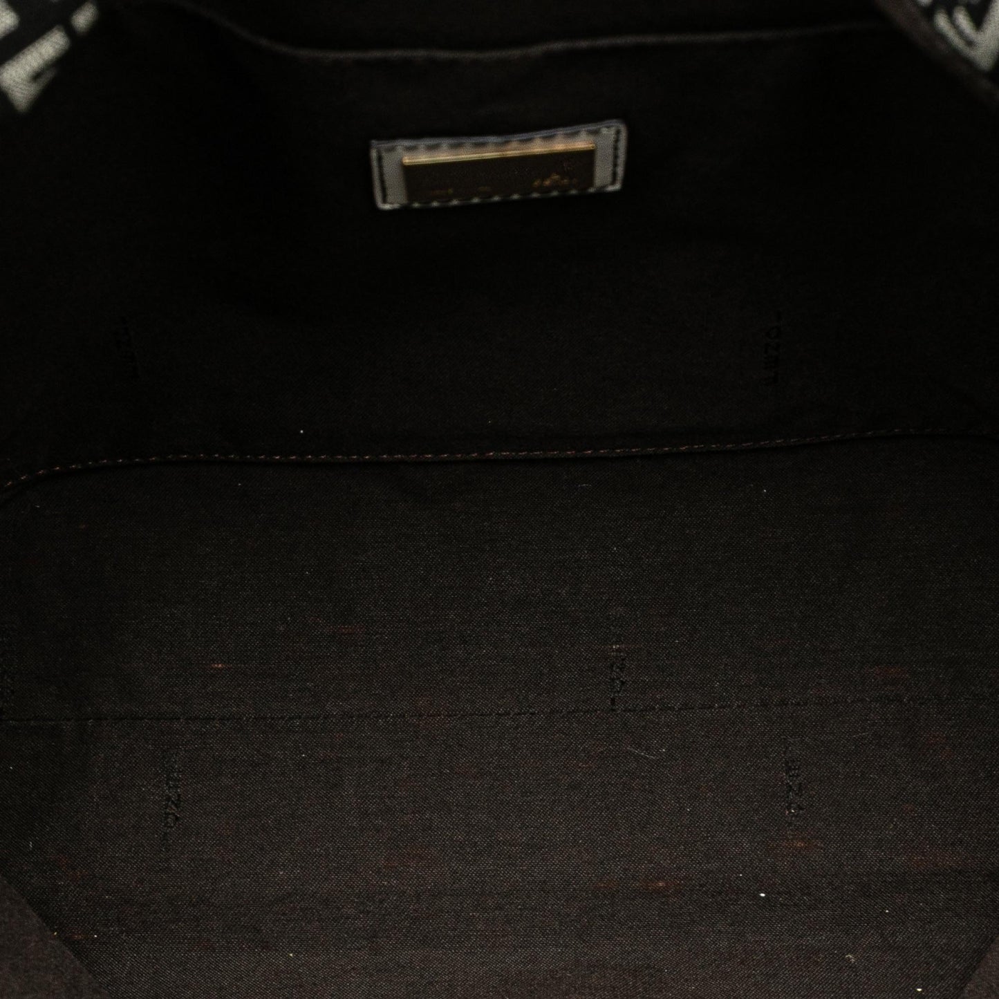 Fendi Zucchino Canvas Tote