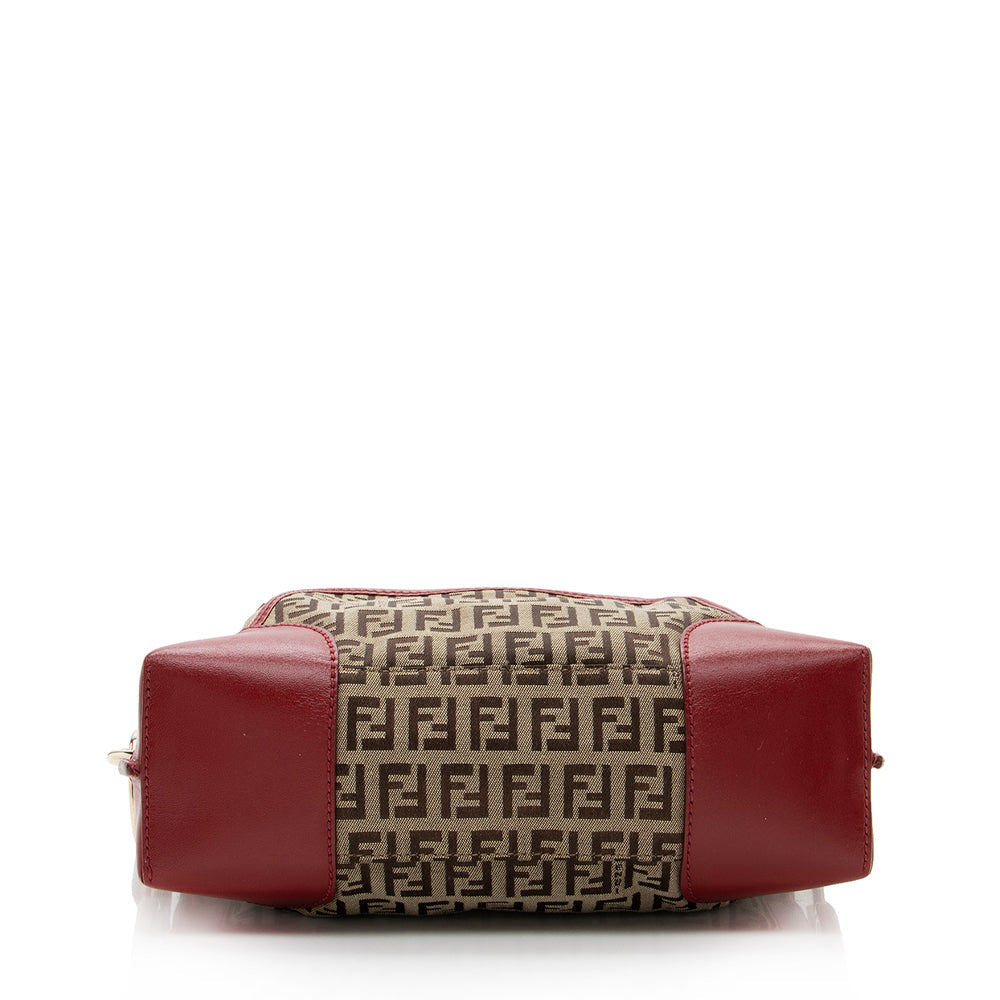 Fendi Zucchino Chef Top Handle Bag - FINAL SALE (SHF-17830)