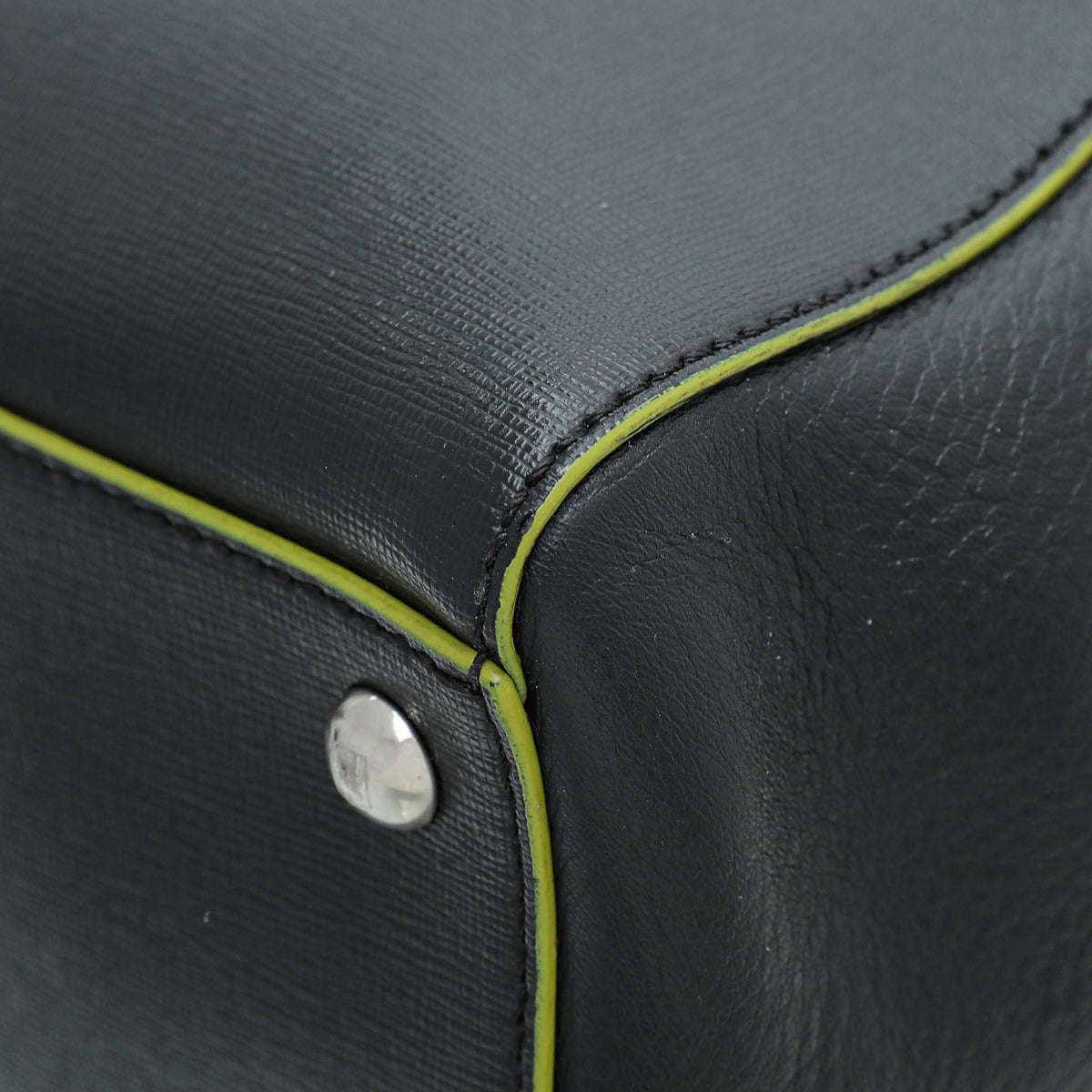 Fendi Bicolor Apple Charm 2 Jours Petite Bag