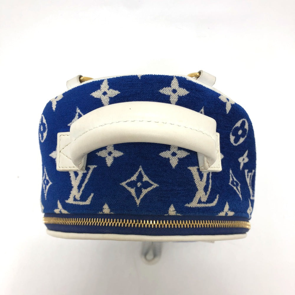 LOUIS VUITTON Backpack Jacquard , Monogram Jacquard blue Monogram jacquard Palm Springs Mini