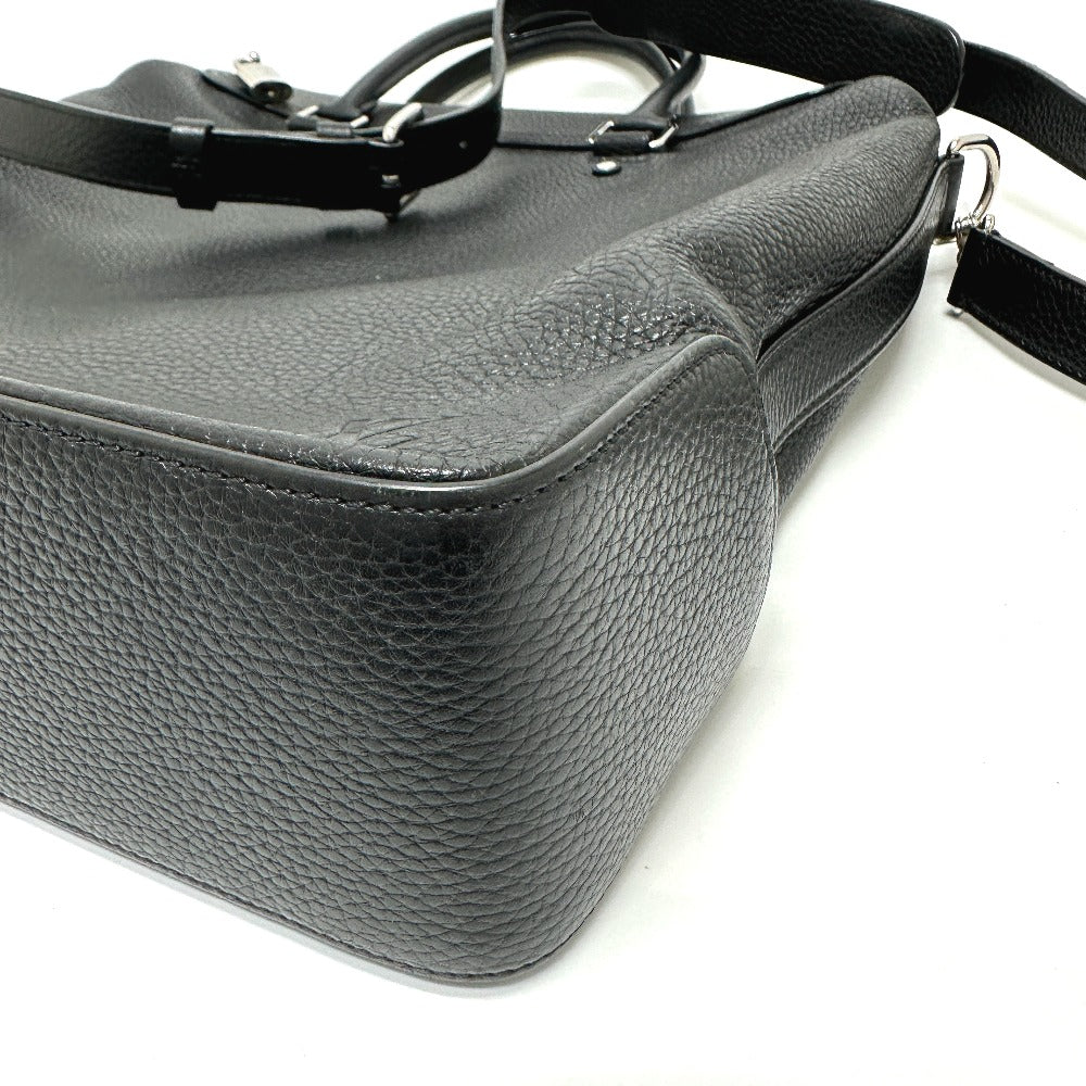 LOUIS VUITTON Tote Bag Taurillon Clemence Leather black Greenwich mens