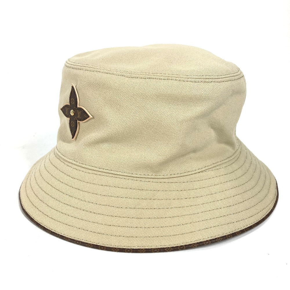 LOUIS VUITTON hat cotton beige Bucket hat Bob On Your Way unisex(Unisex) M