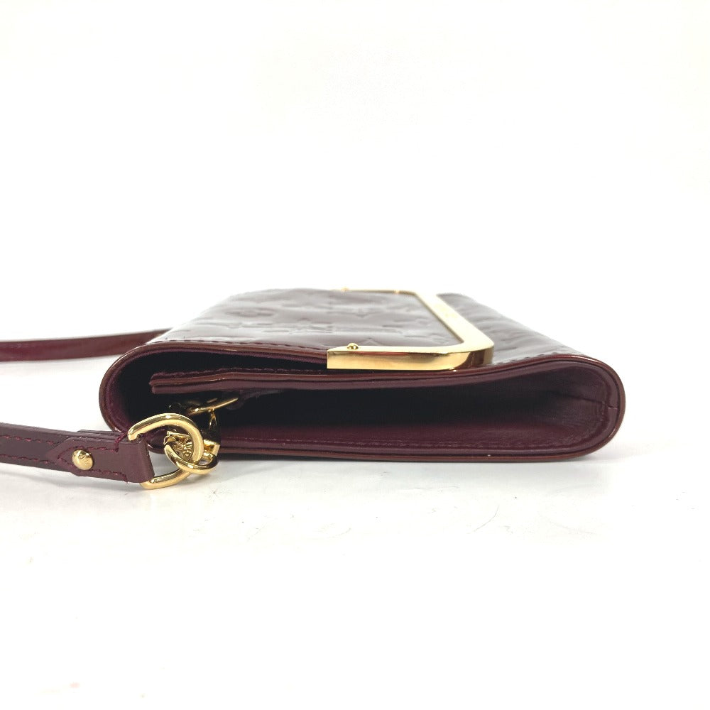 LOUIS VUITTON Clutch bag Monogram Vernis purple Monogram Vernis Rossmore PM Women