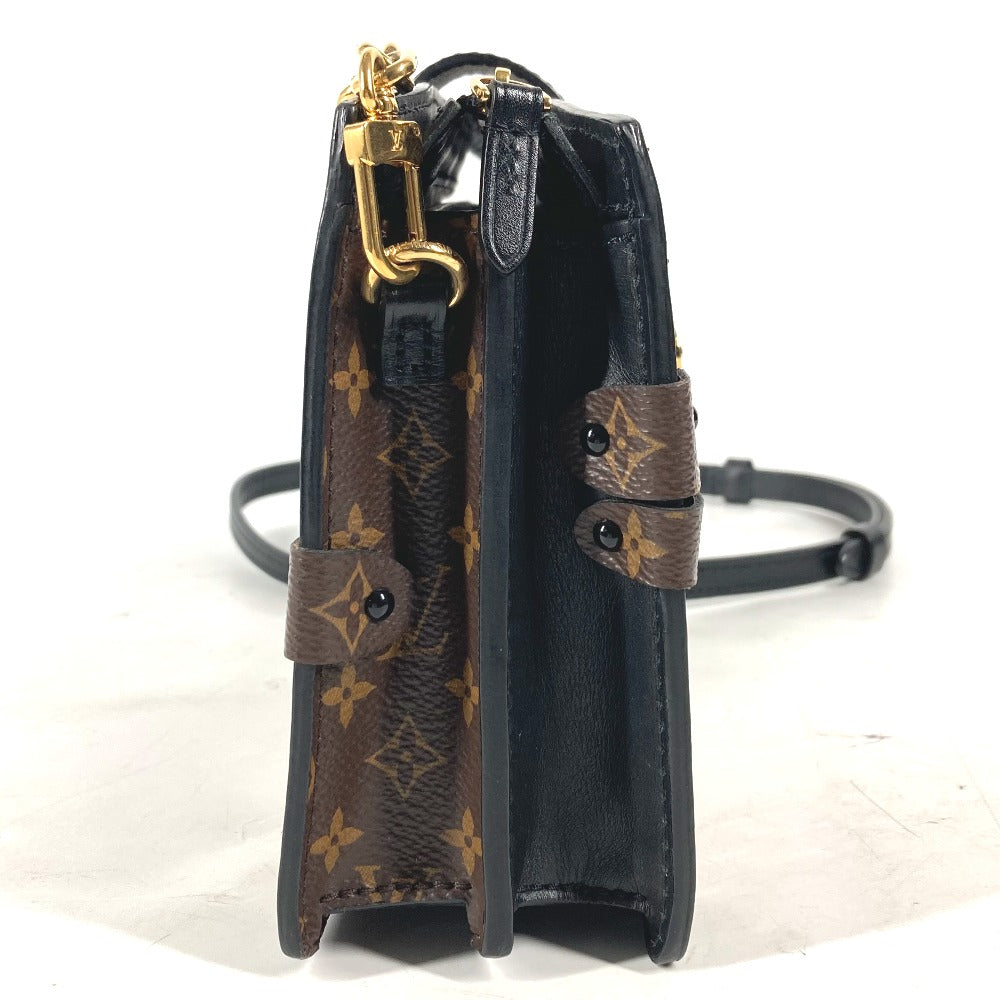 LOUIS VUITTON Shoulder Bag Monogram reverse canvas beige Monogram reverse Trunk clutch Women