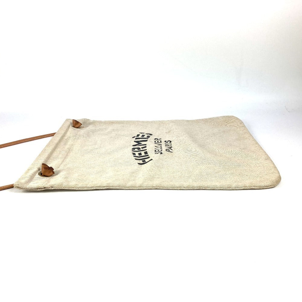 HERMES Shoulder Bag cotton white Sac Aline GM unisex(Unisex)