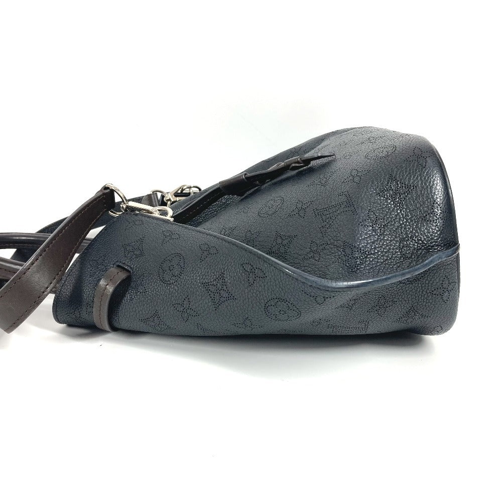 LOUIS VUITTON Tote Bag monogram mahina leather black Monogram Mahina Giroratta Women