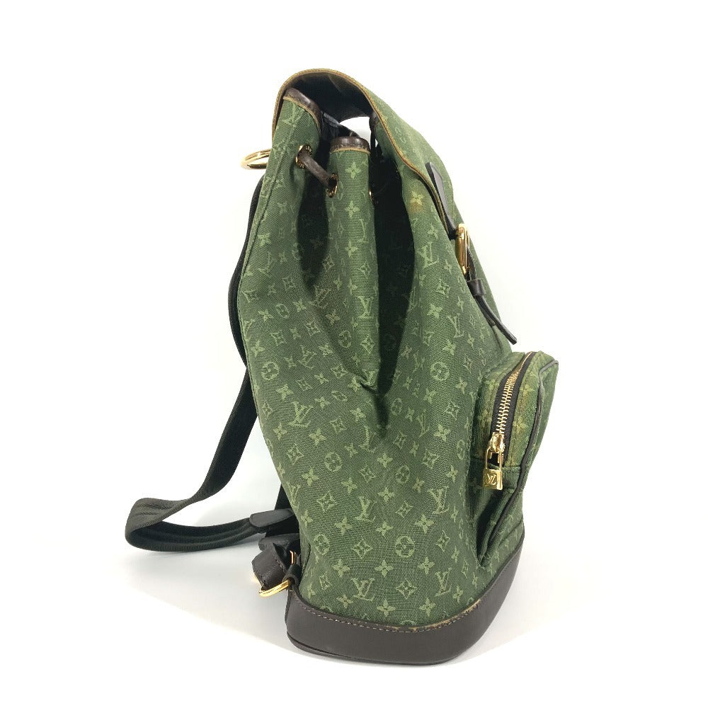 LOUIS VUITTON Backpack Monogram mini canvas khaki Monogram mini Montsouris GM unisex(Unisex)