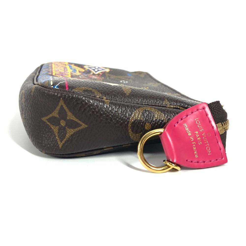 LOUIS VUITTON Handbag Monogram canvas Brown Monogram Vivienne Mini Pochette Accessoires