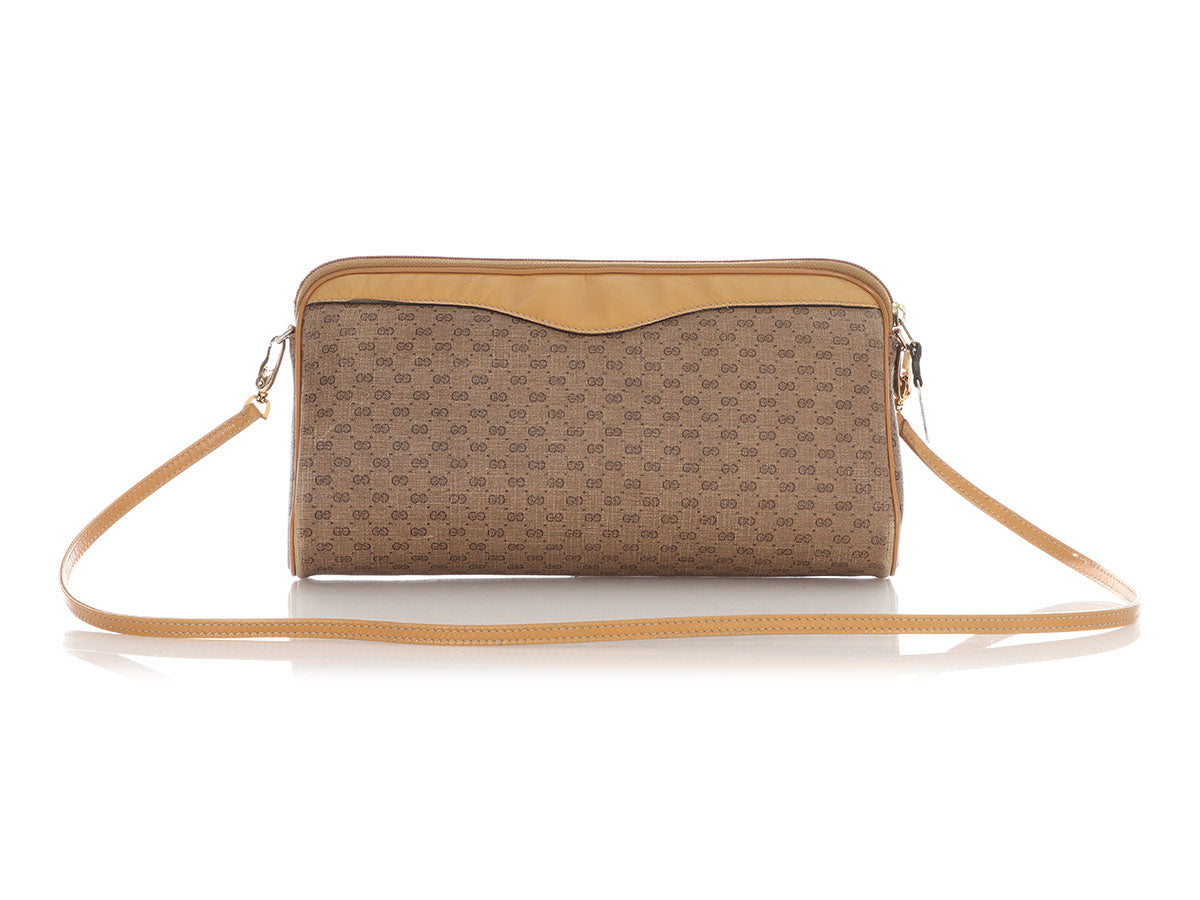 Gucci Micro GG Canvas Shoulder Bag