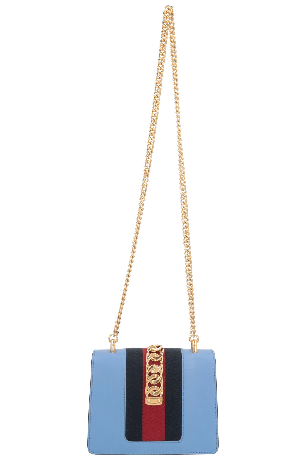 GUCCI Mini Sylvie Bag Blue
