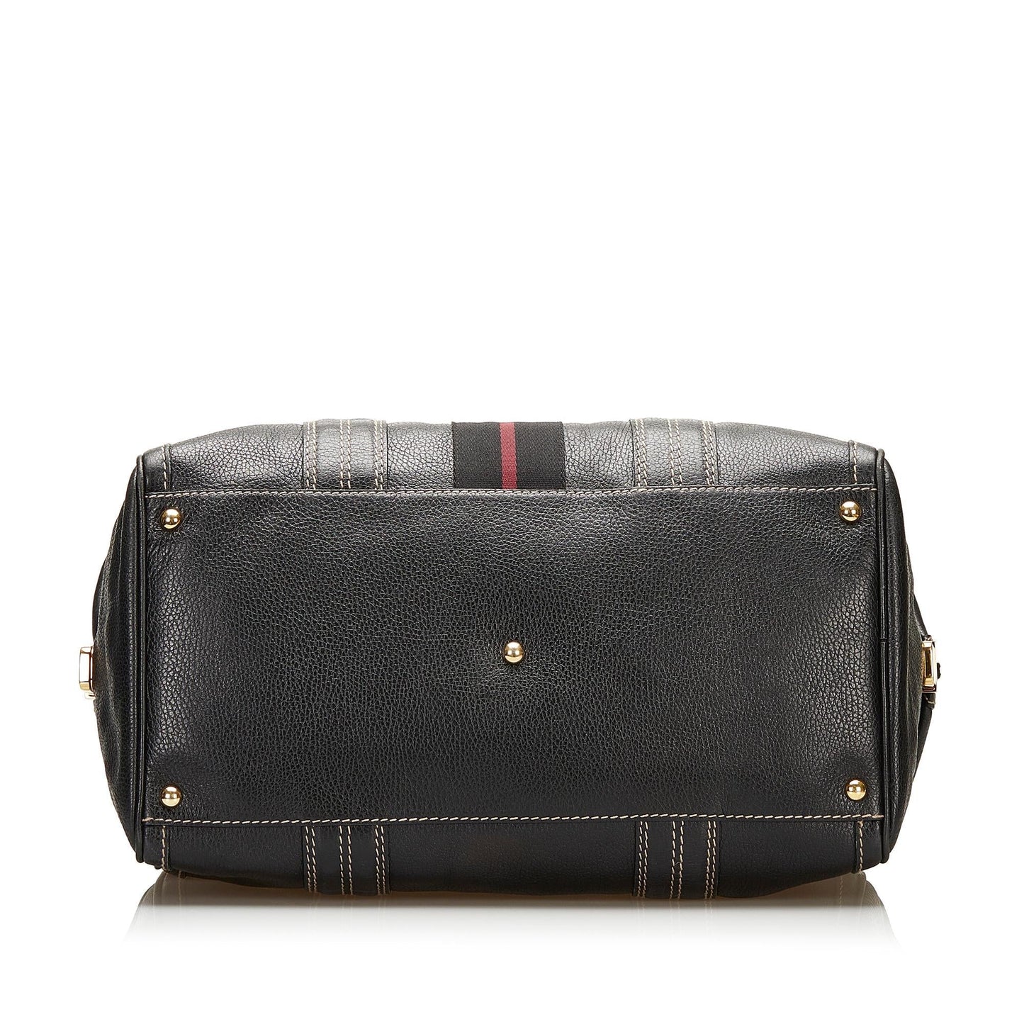 Gucci Aviatrix Leather Boston Bag (SHG-35967)