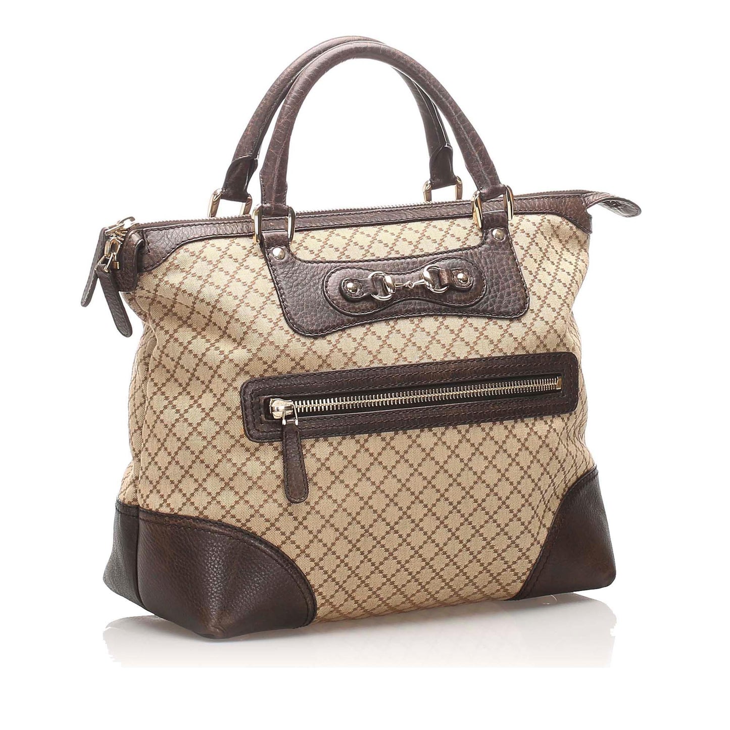 Gucci Horsebit Leather Tote Style 1