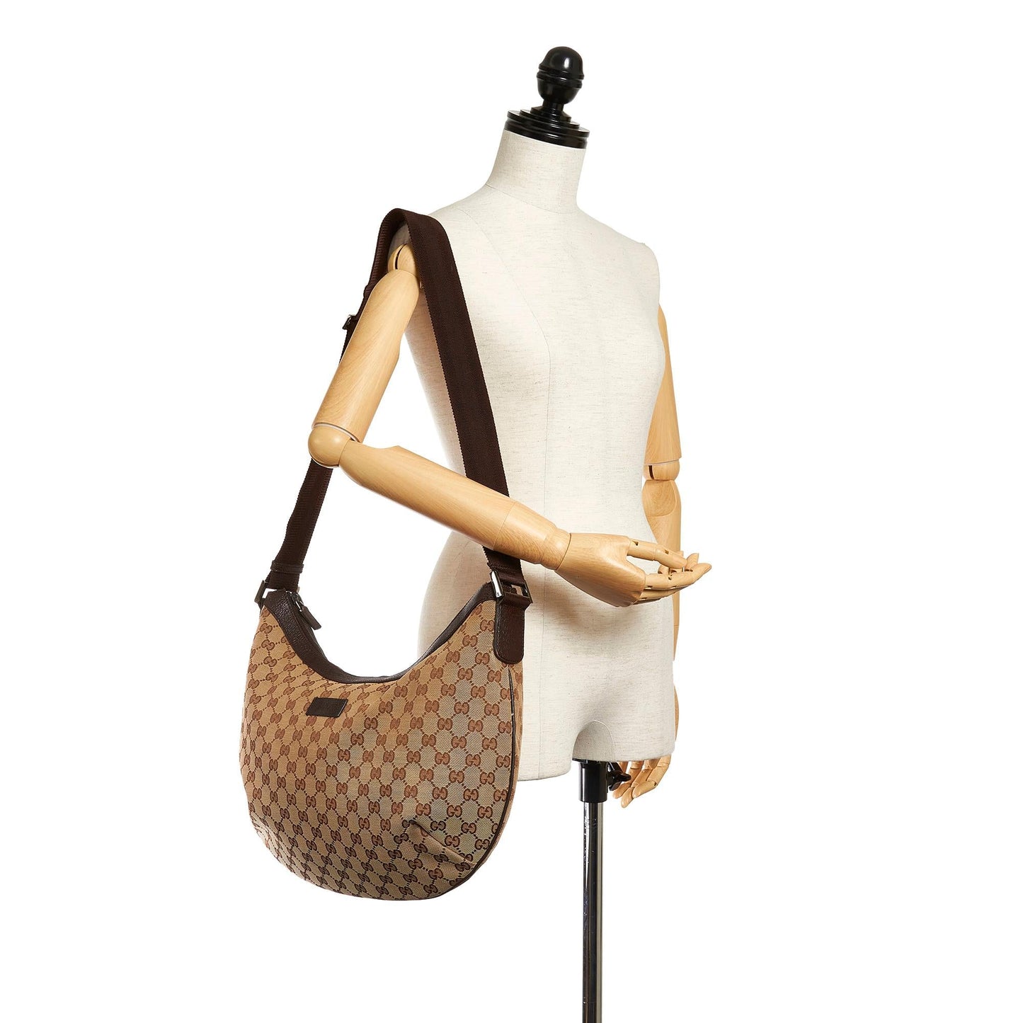 Gucci GG Canvas Crossbody Bag (SHG-29366)