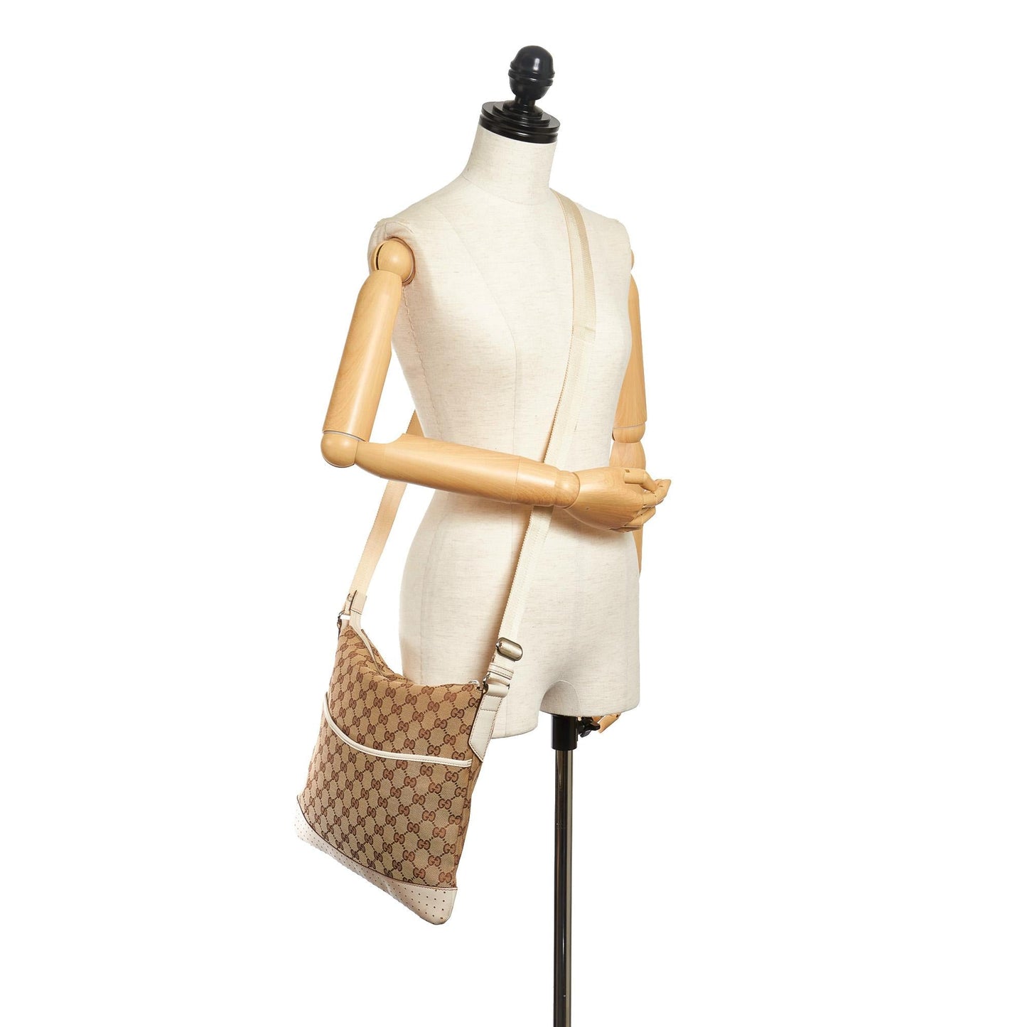 Gucci GG Canvas Crossbody Bag (SHG-32226)