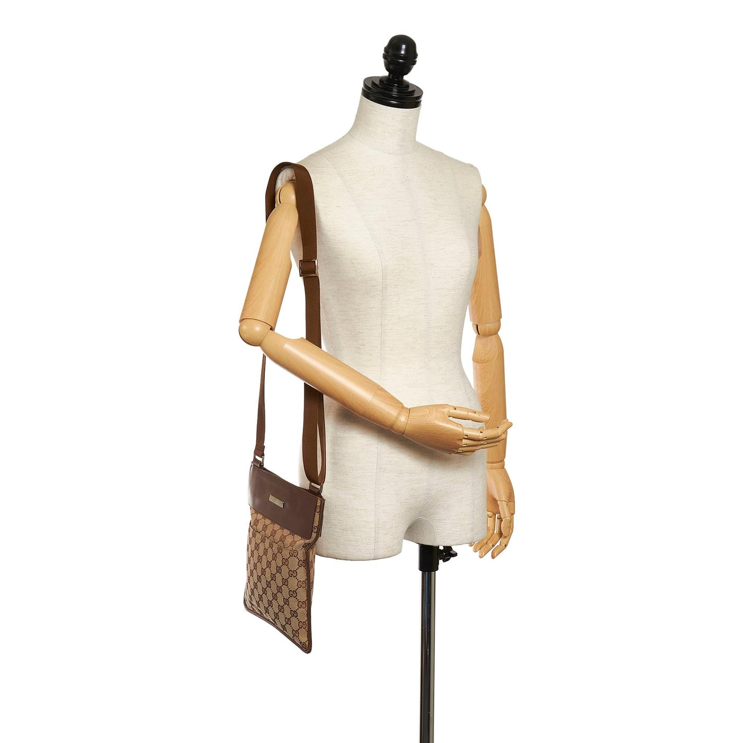 Gucci GG Canvas Crossbody Bag (SHG-32827)