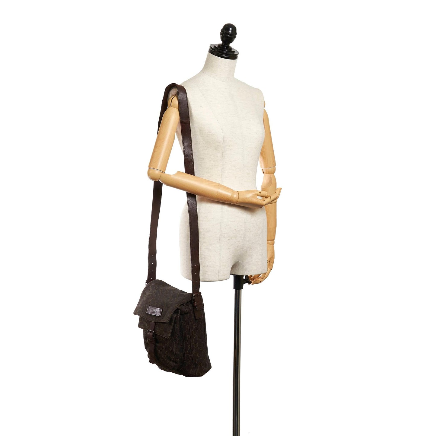 Gucci GG Canvas Crossbody (SHG-29159)