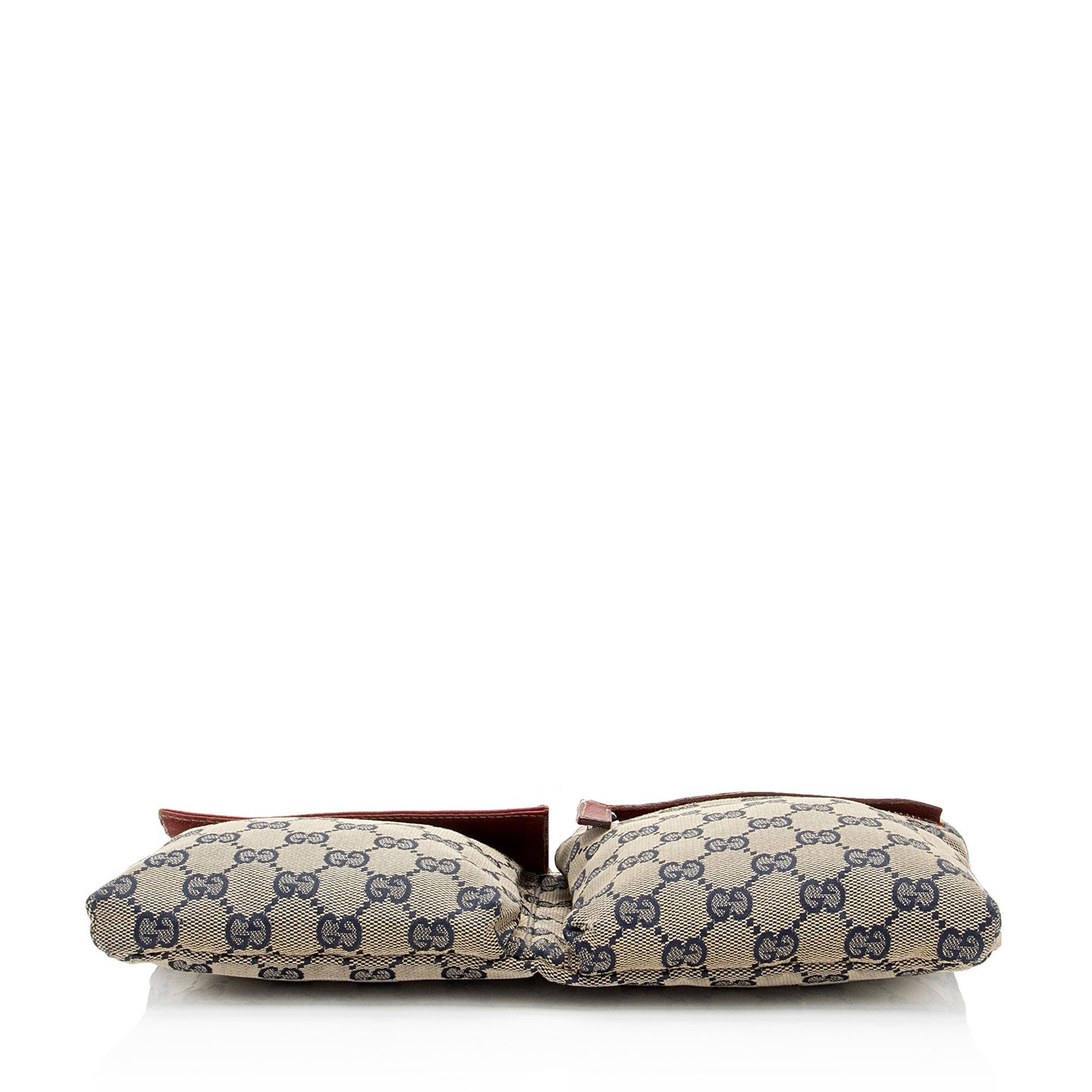 Gucci GG Canvas Double Pocket Belt Bag (SHF-SkYvtK)