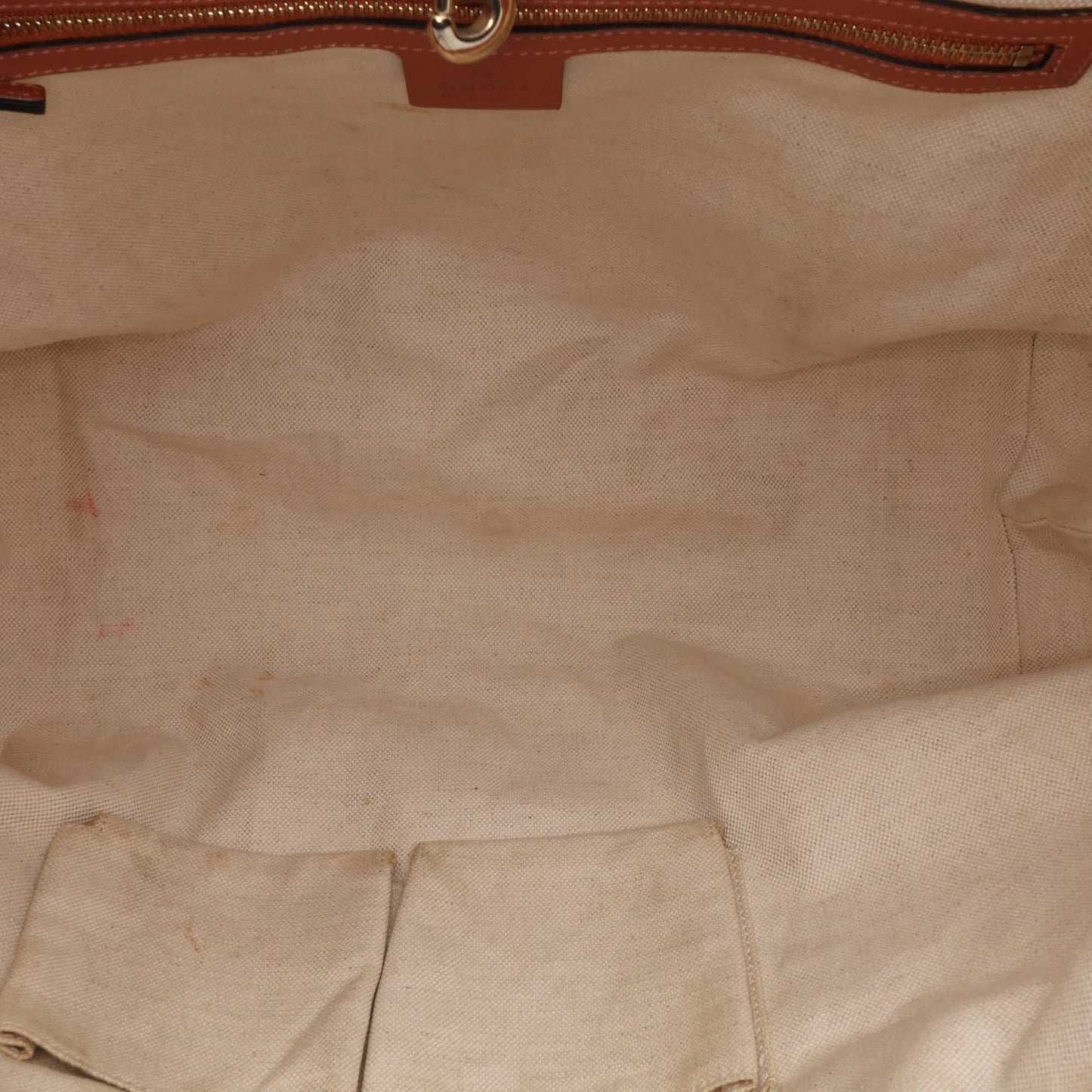 Gucci GG Canvas Heart Bit Tote