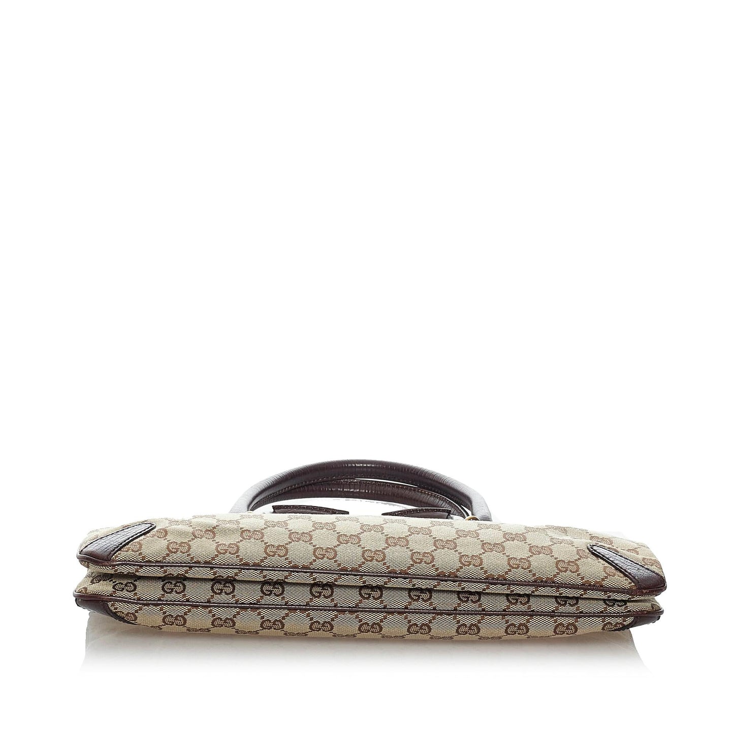 Gucci Horsebit Canvas Handbag