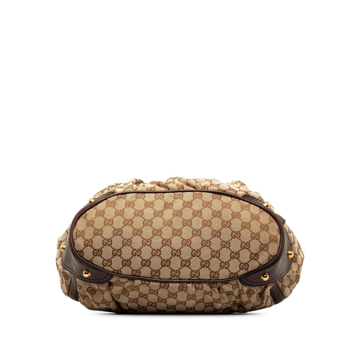 Gucci GG Canvas Jockey Shoulder Bag (SHG-CIMJ65)