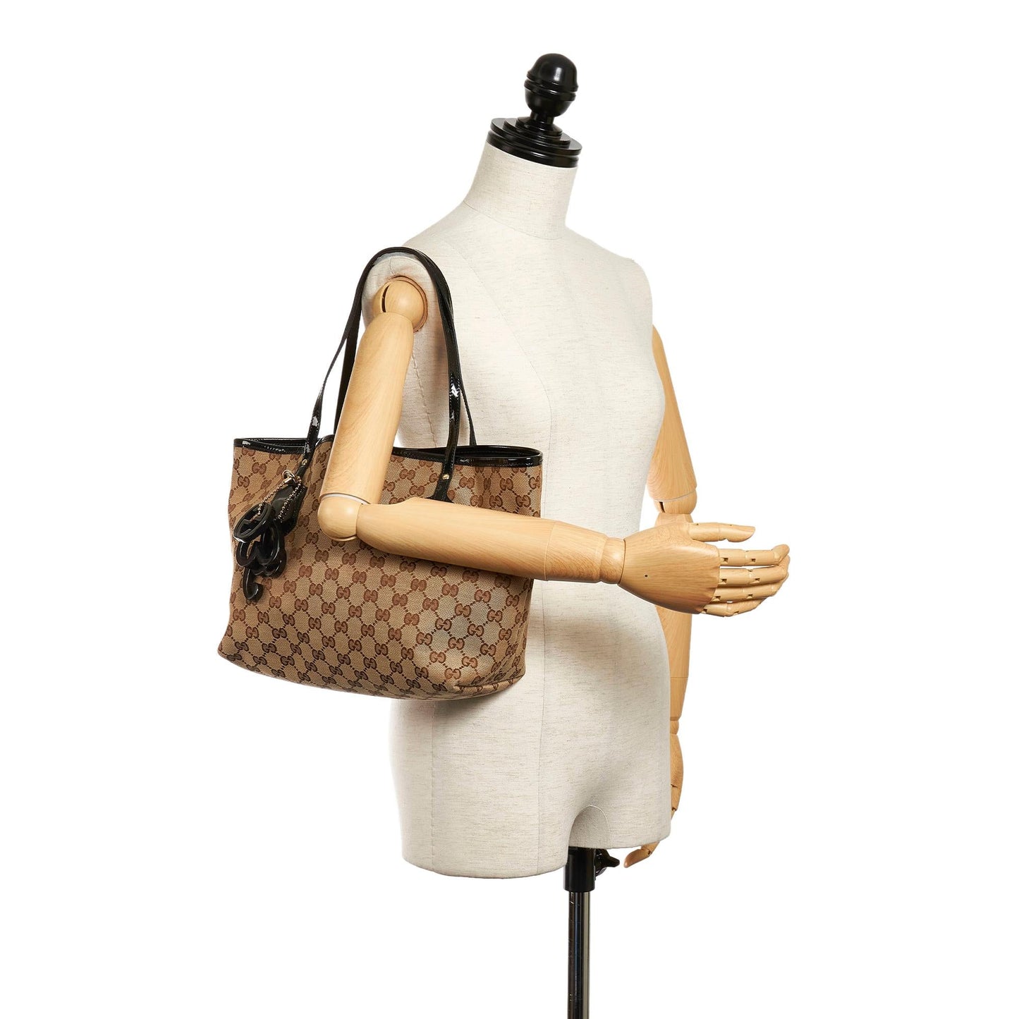 Gucci GG Canvas Jolie Tote Bag (SHG-29450)