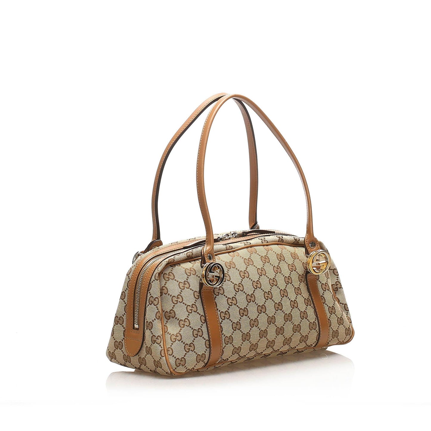 Gucci Leather Canvas Tote Style 7