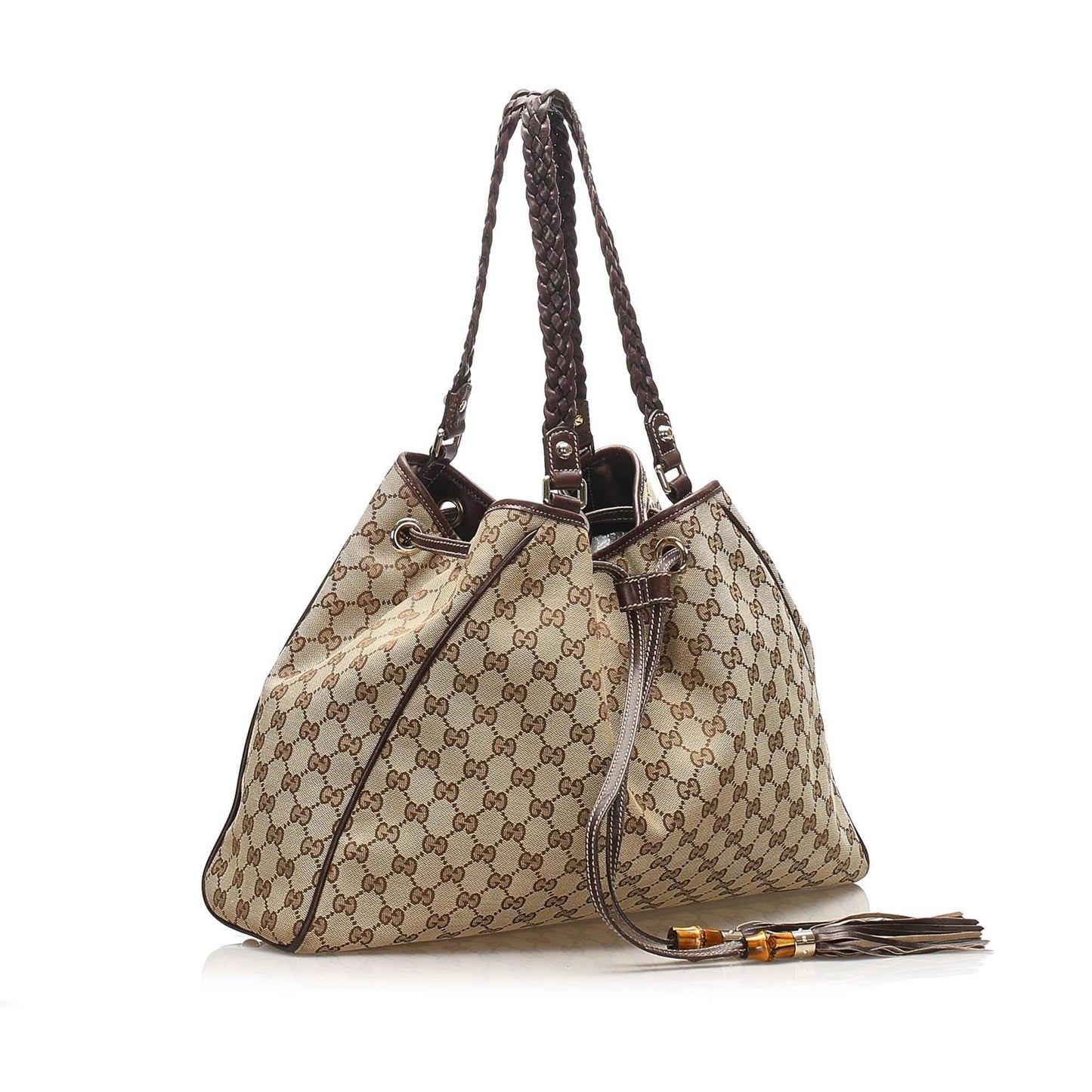 Gucci Canvas Monogram Tote Style 165