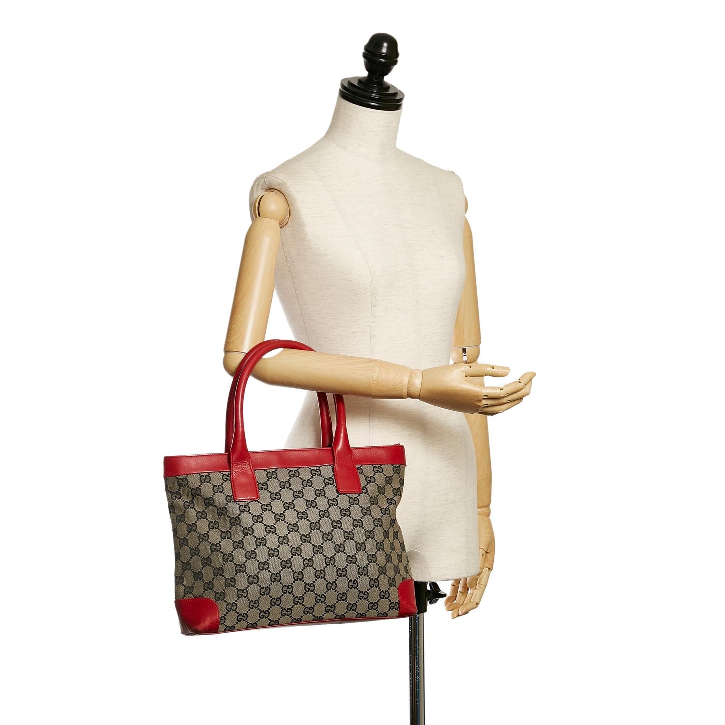 Gucci GG Canvas Tote Bag (SHG-32442)
