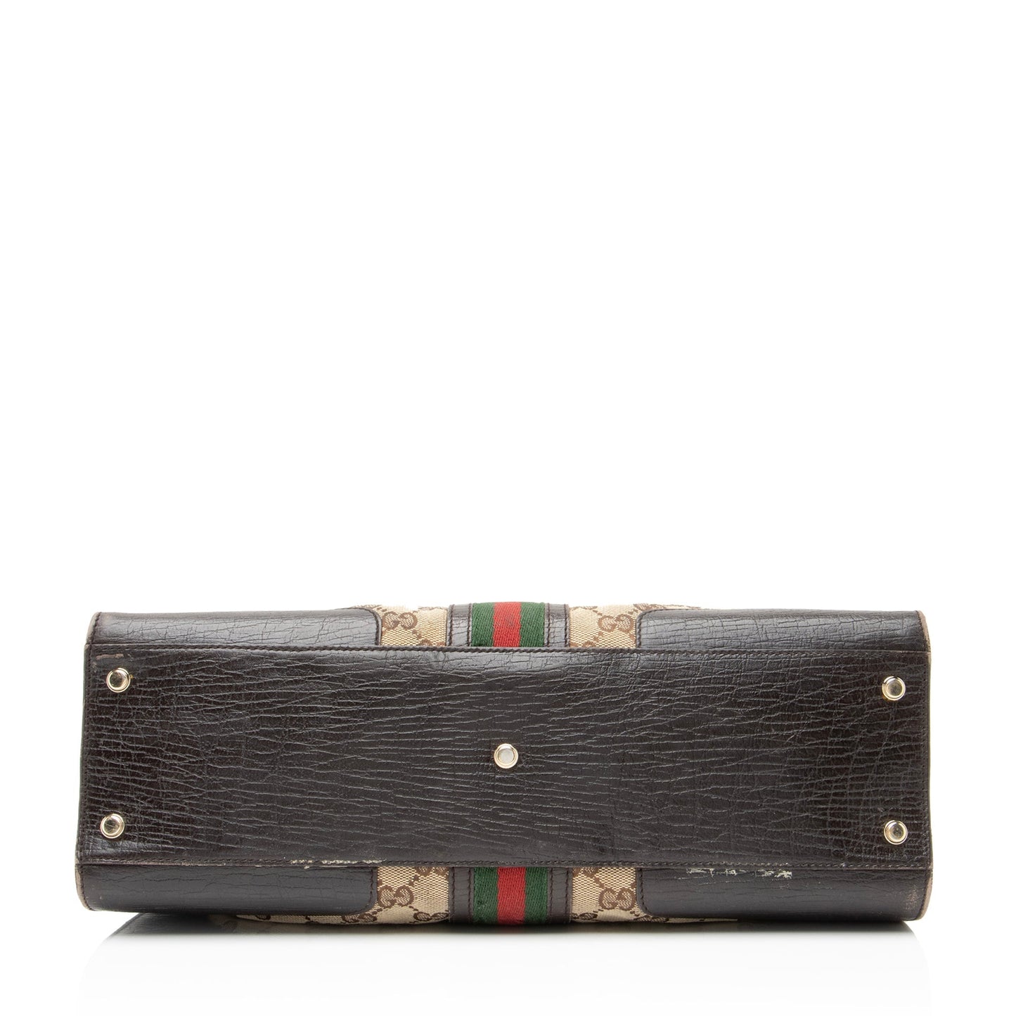 Gucci GG Canvas Web Junco Large Shoulder Bag (SHF-23497)
