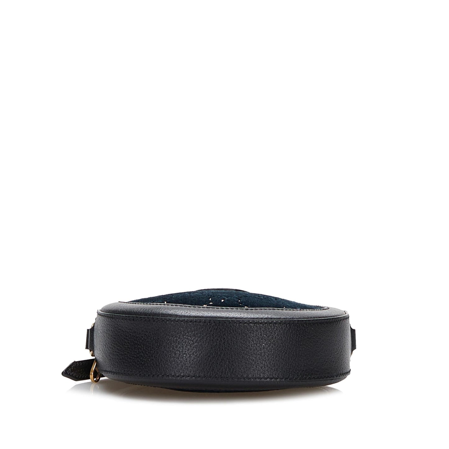 Gucci GG Marmont Round Velvet Crossbody Bag (SHG-zcr70n)