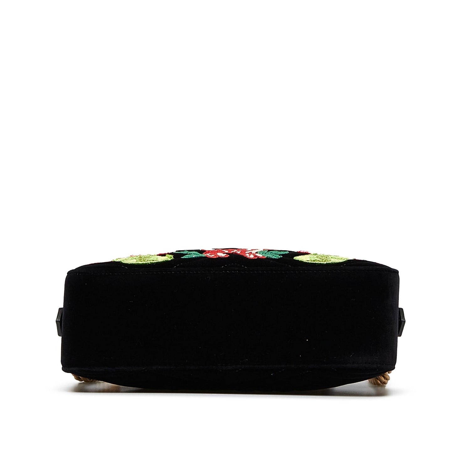 Gucci GG Marmont Velvet Crossbody (SHG-XEPO6u)