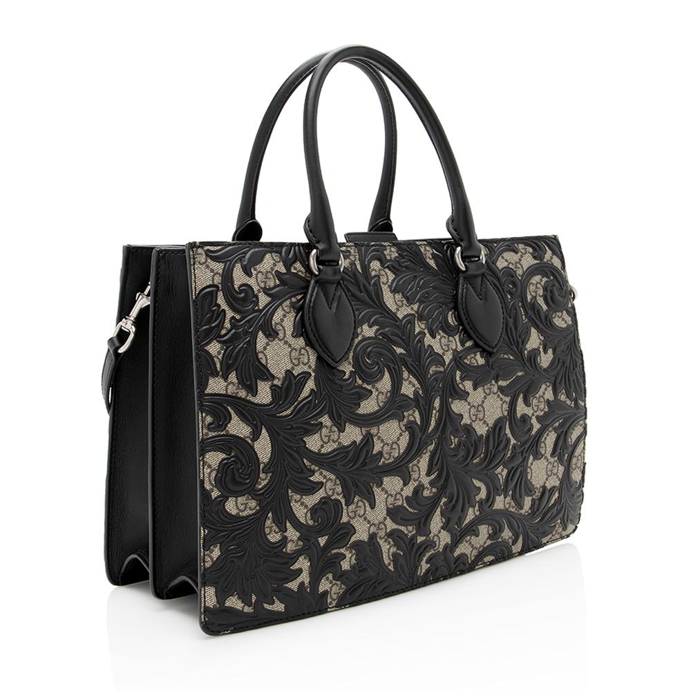 Gucci GG Supreme Monogram Tote Style 23