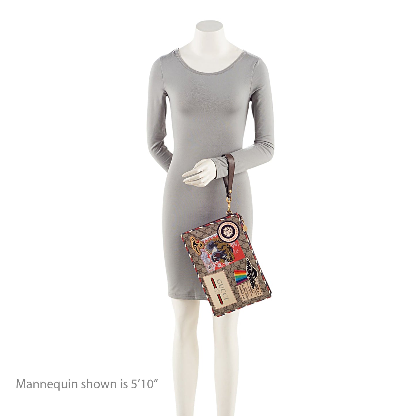 Gucci GG Supreme Courrier Clutch
