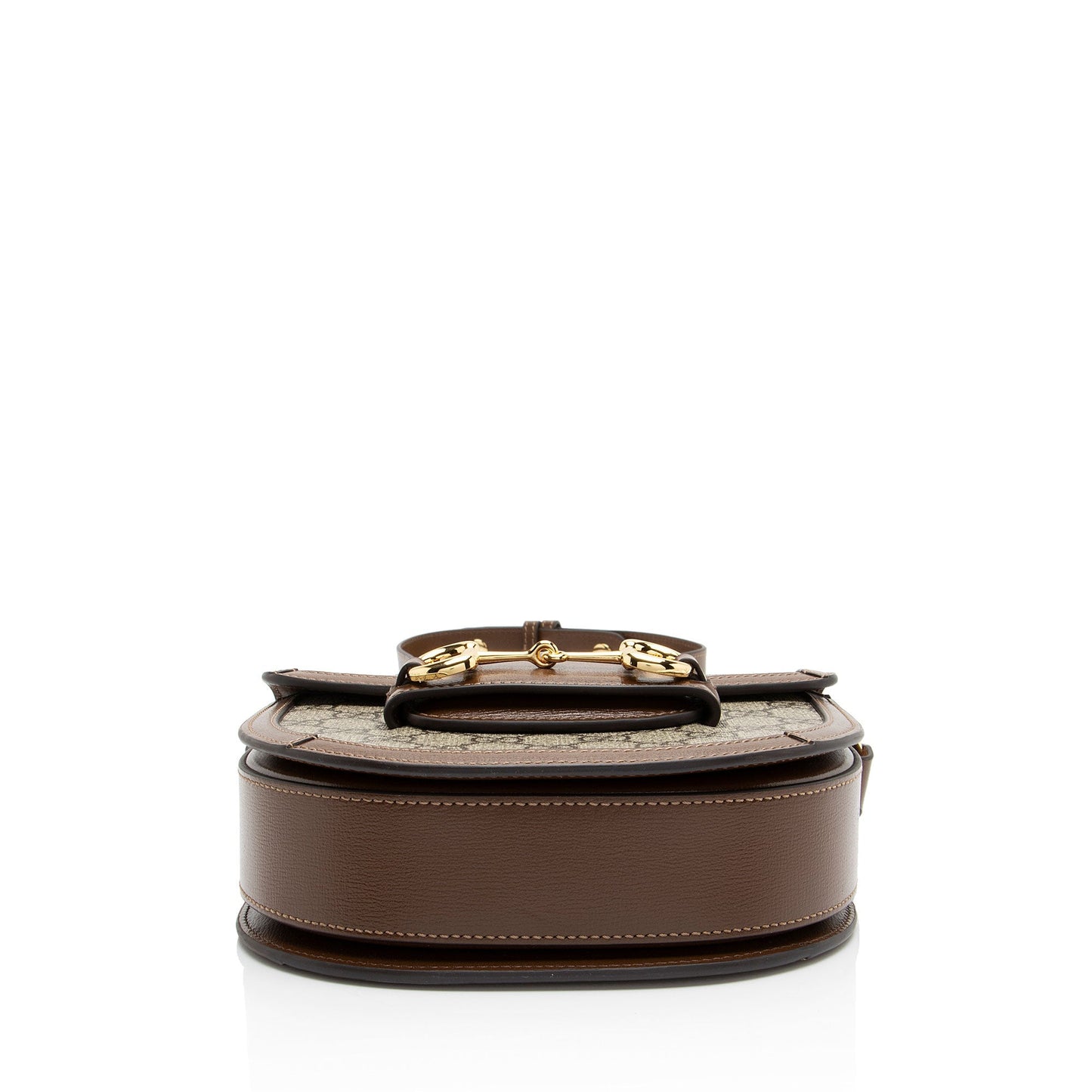 Gucci GG Supreme Horsebit 1955 Mini Rounded Shoulder Bag