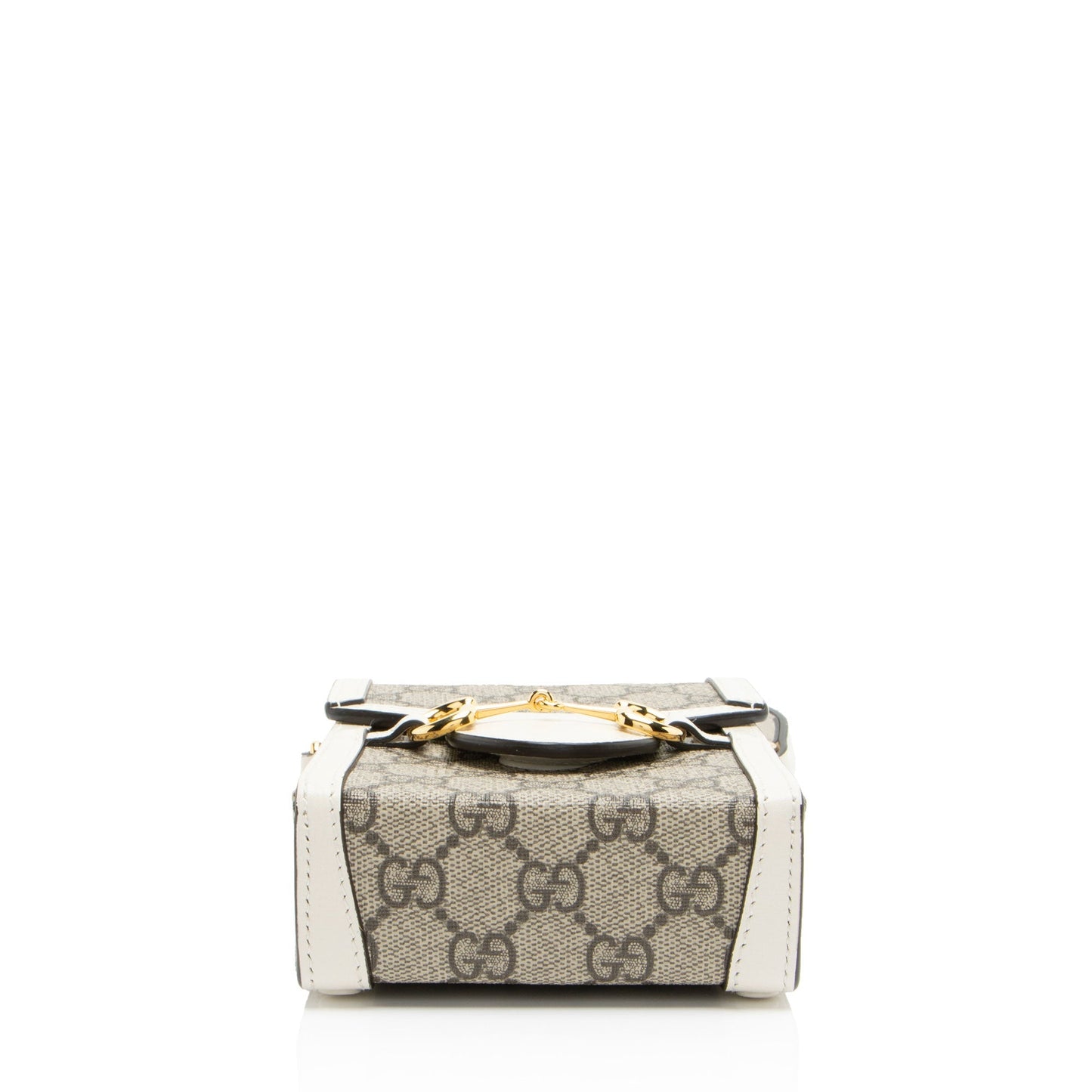 Gucci GG Supreme Horsebit 1955 Vertical Mini Shoulder Bag