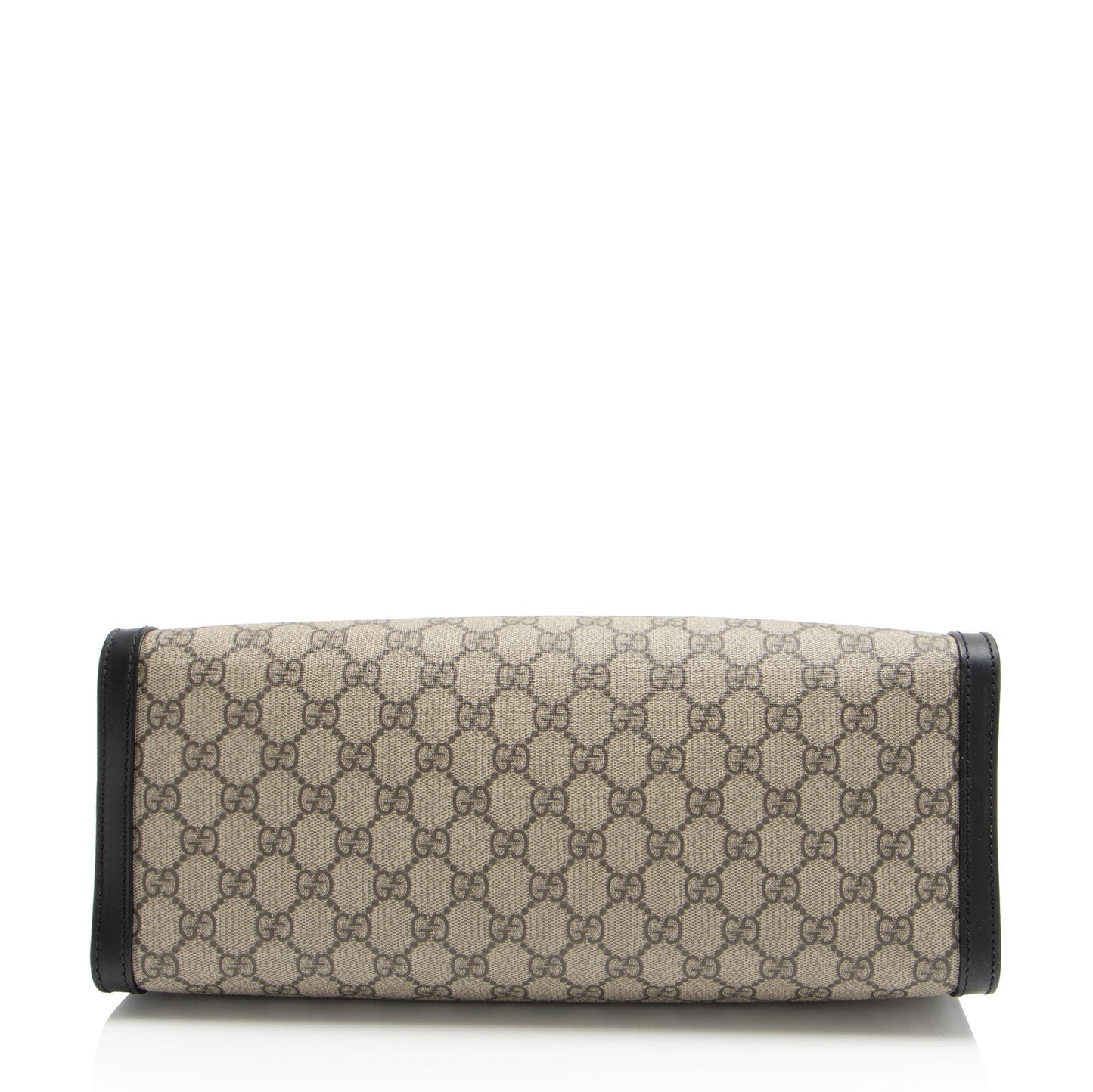 Gucci GG Supreme Padlock Chain Medium Shoulder Bag (SHF-aTdUTN)