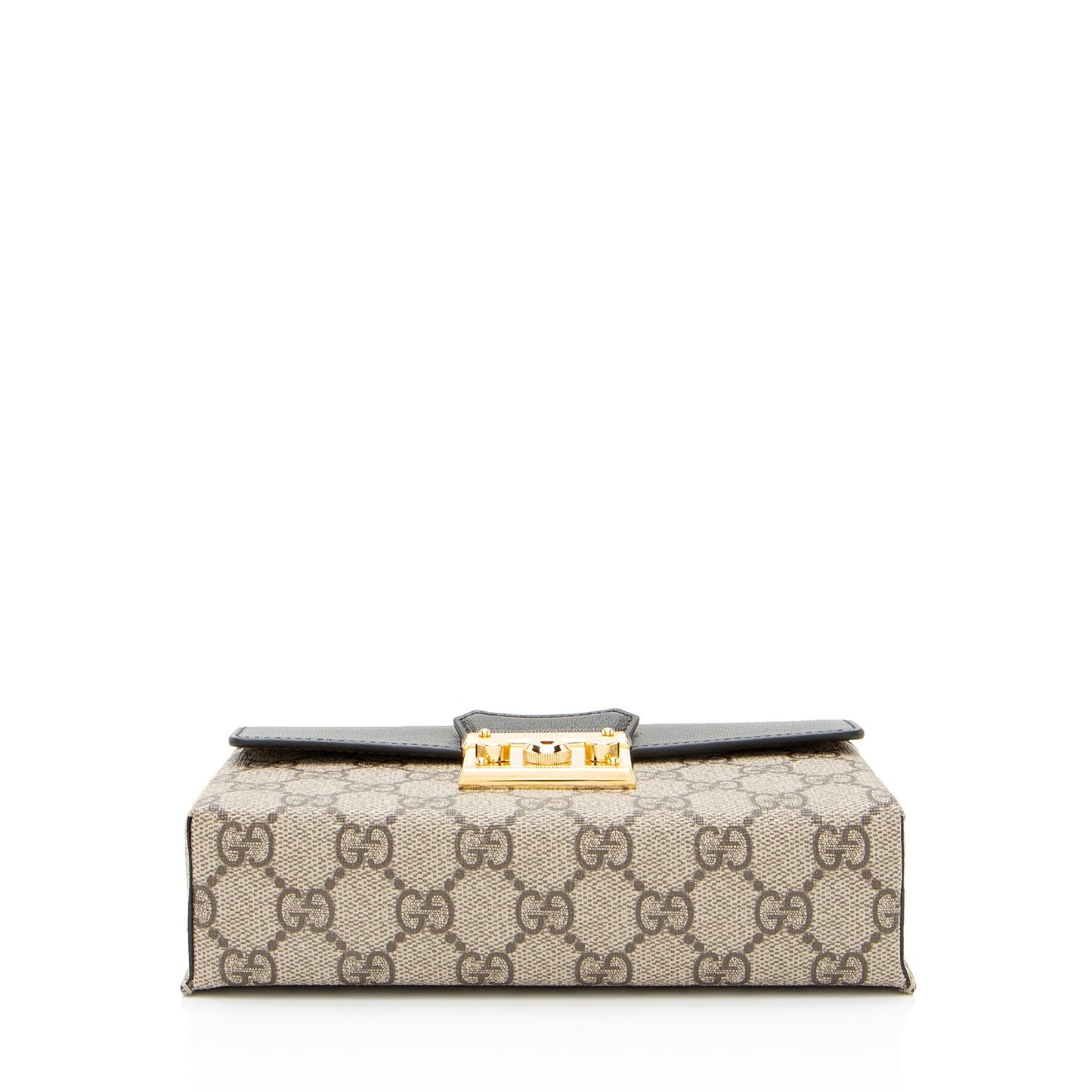 Gucci GG Supreme Padlock Mini Top Handle (SHF-FAO7fq)
