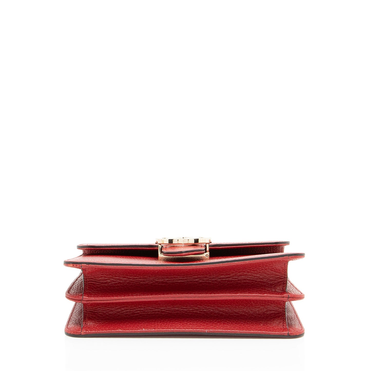 Gucci Grained Calfskin Interlocking G Small Shoulder Bag