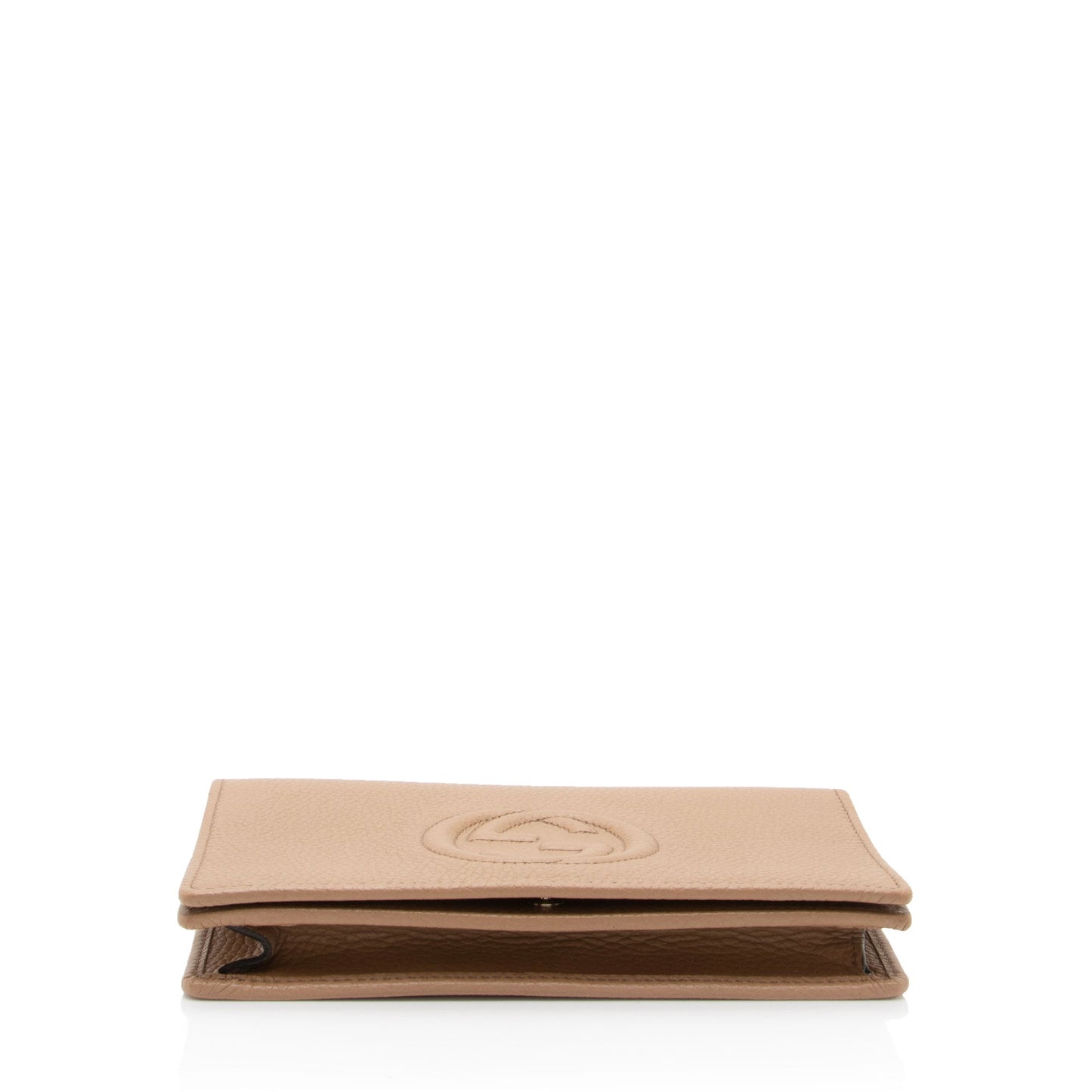 Gucci Grained Leather Soho Wallet on Chain Bag (SHF-)