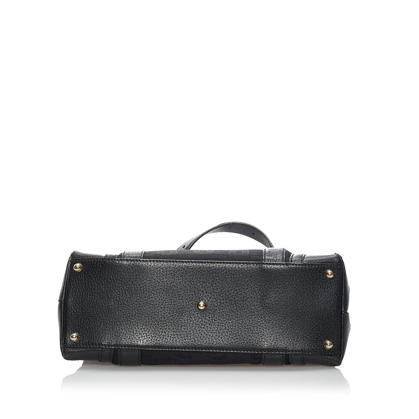 Gucci Horsebit Canvas Shoulder Bag (SHG-34217)