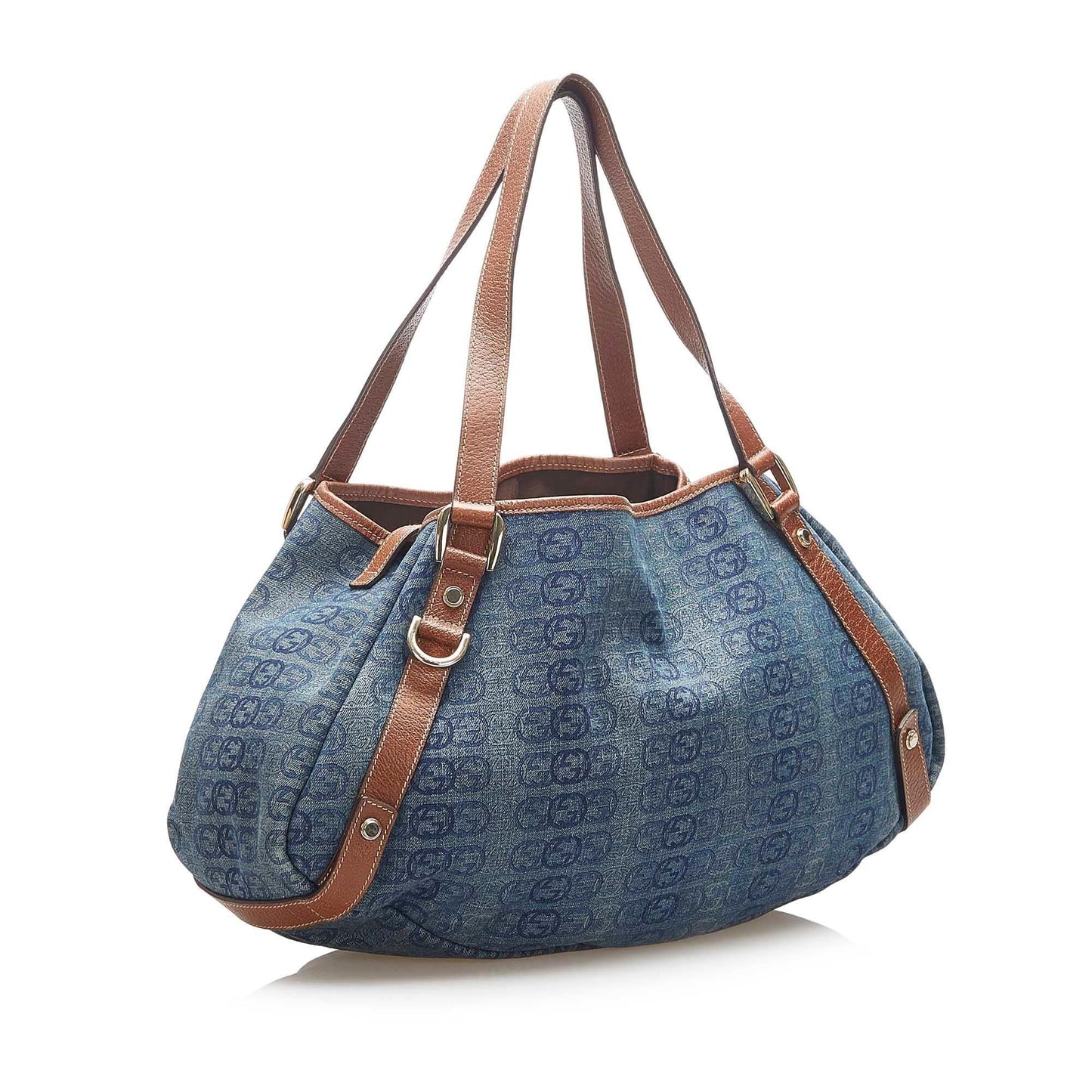 Gucci Interlocking G Canvas Monogram Tote Style 1