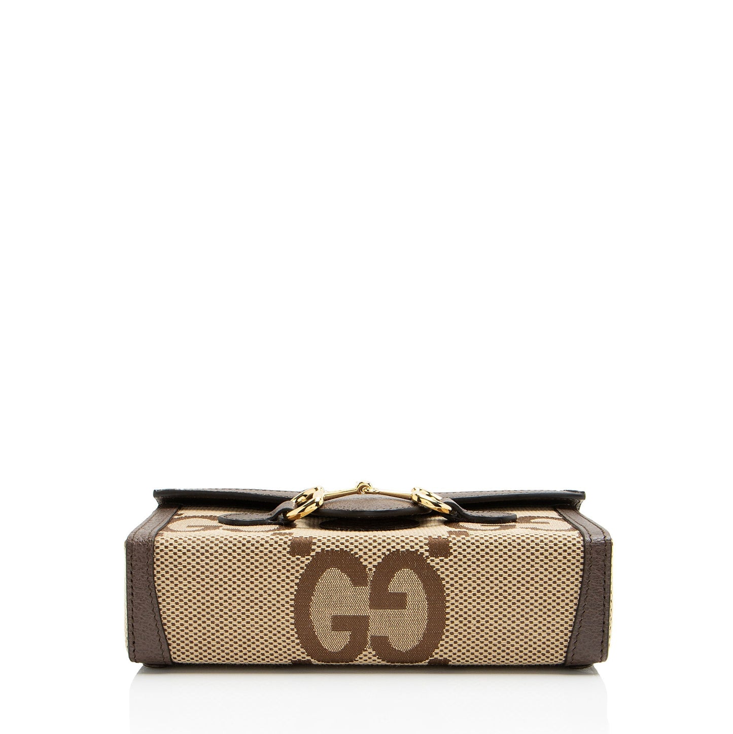 Gucci Jumbo GG Canvas Horsebit 1955 Mini Shoulder Bag